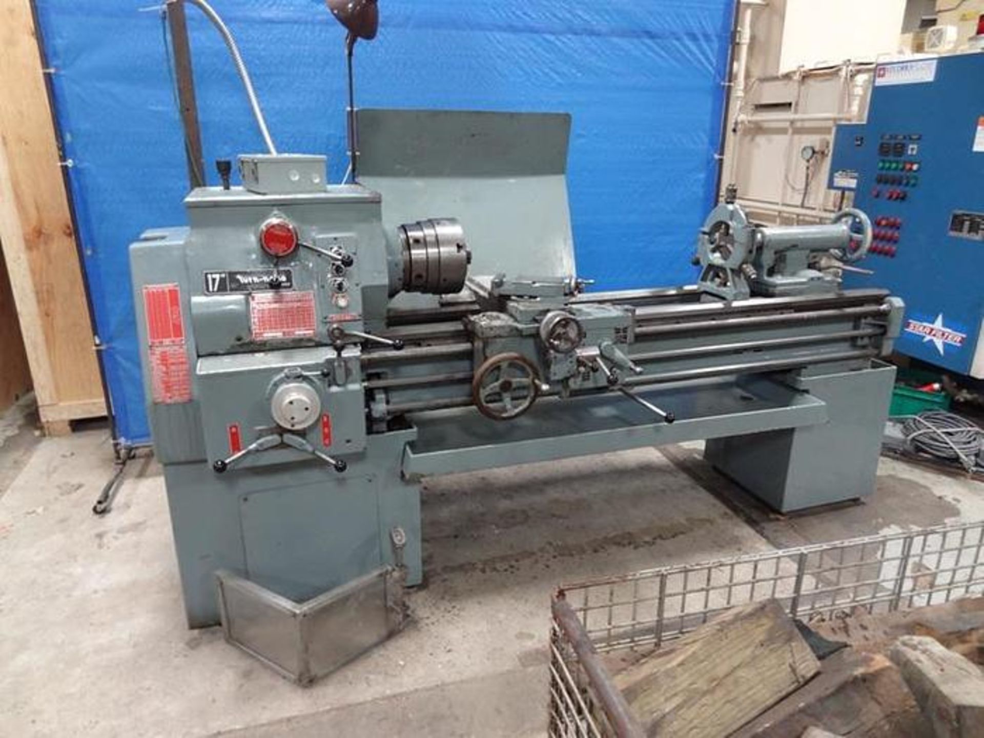 SOUTHBEND TURNADO 17" X 54" ENGINE LATHE, SN 74-GJ-2507, LOCATION MI