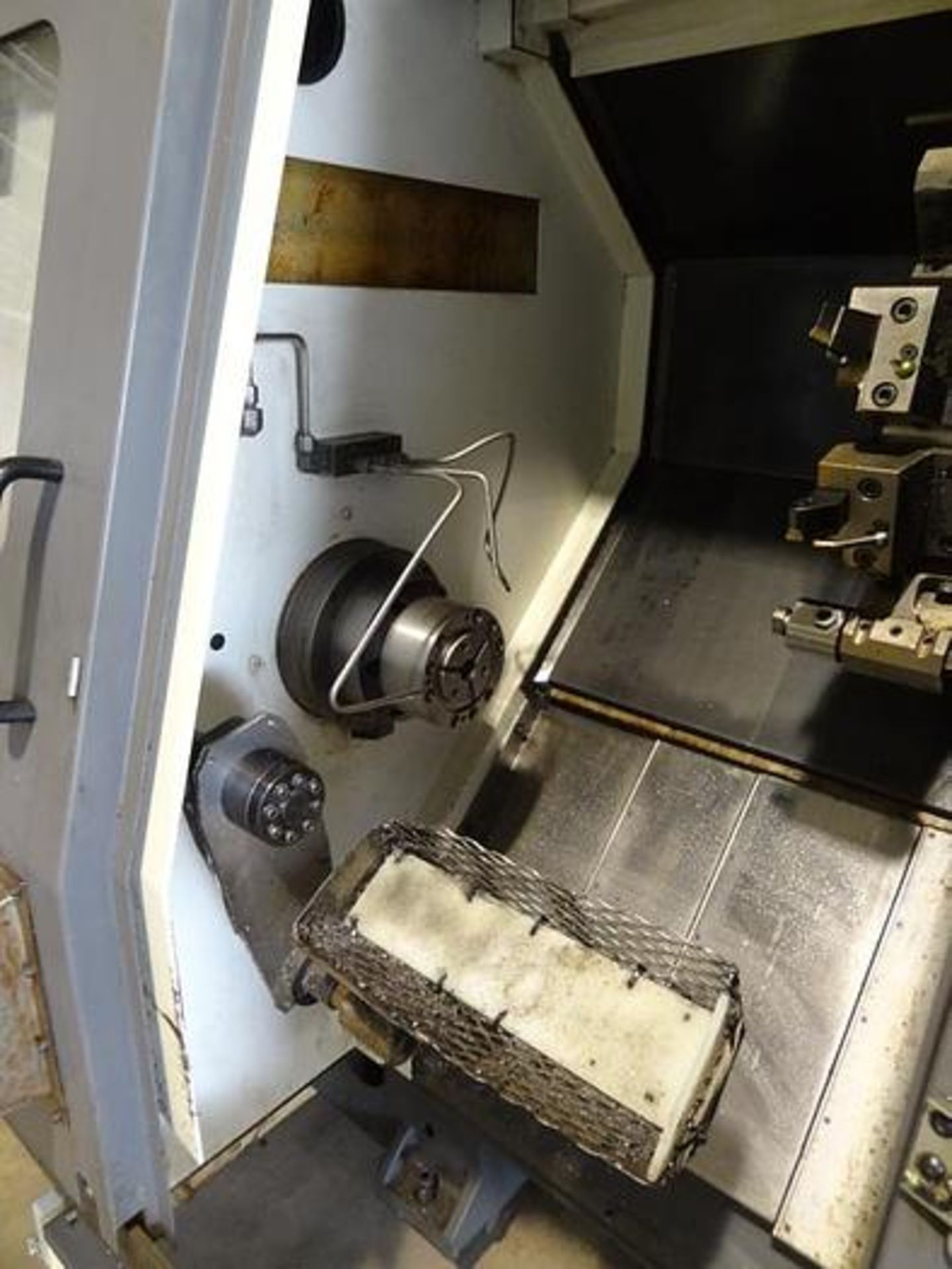 NAKAMURA TOME SC250 CNC LATHE W/SUB SPINDLE 2005, SN S204904, LOCATION MI - Image 5 of 9