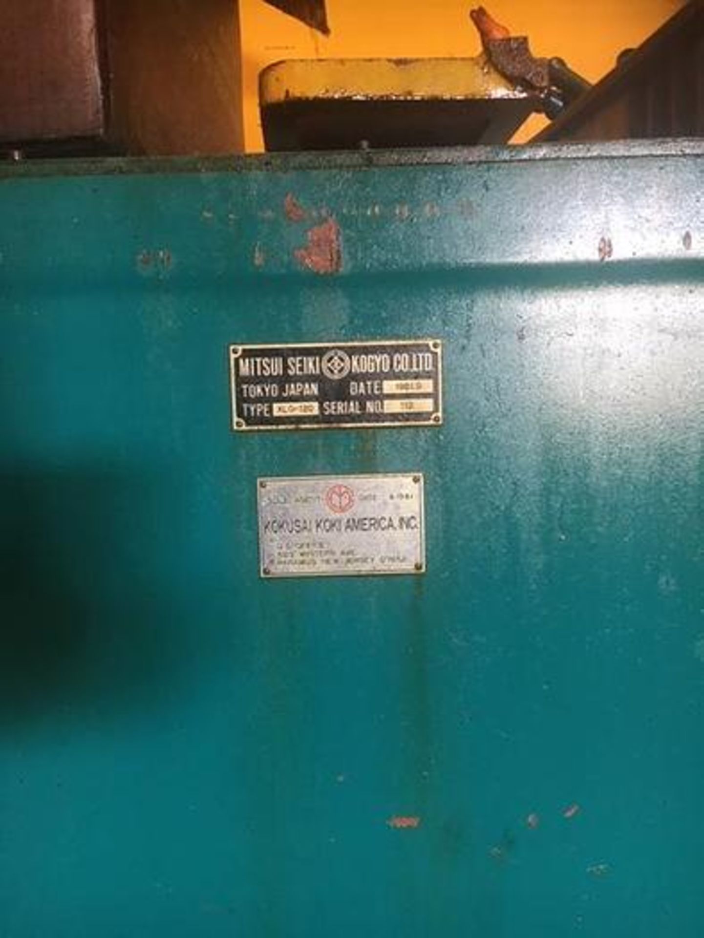 MITSUI SEIKI MODEL XLO-120 BALL SCREW GRINDER, SN 112, YEAR 1981, LOCATION MI - Image 4 of 5