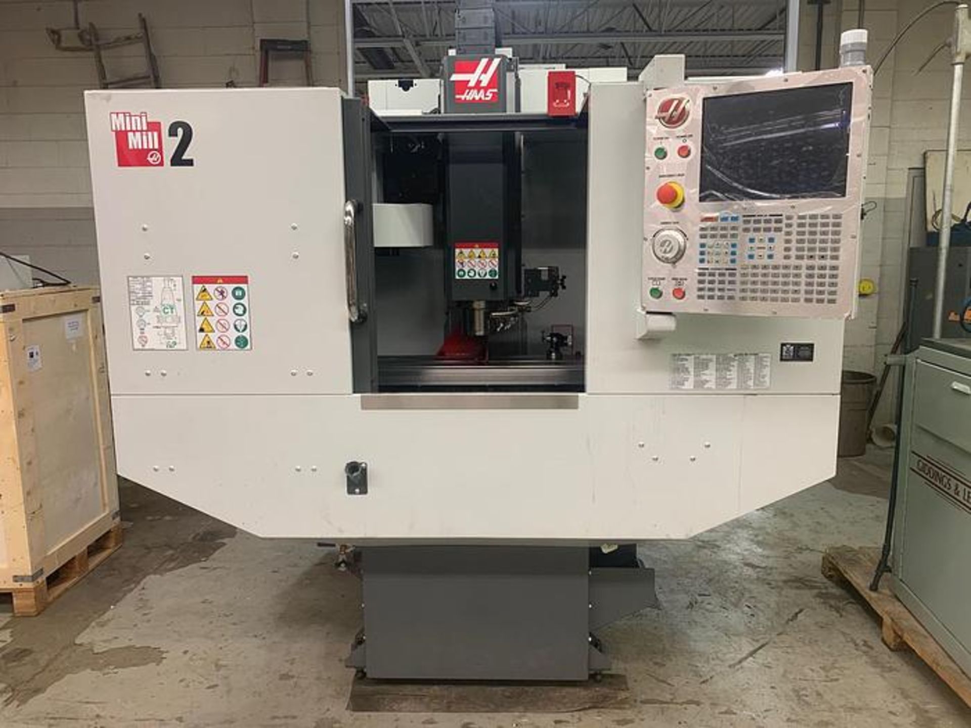 2016 HAAS MINI MILL 2, LIKE NEW, PROBE, RIGID TAPPING, YEAR 2016, SN 1131425, USED TWICE