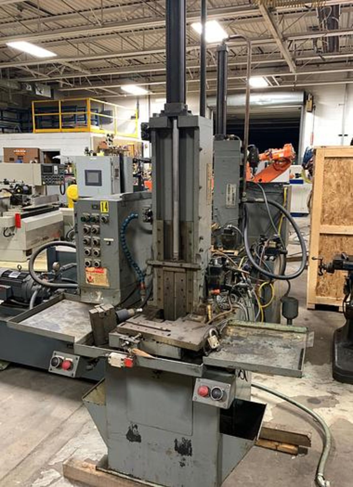 PARMA HYDRAULIC VERTICAL HIGH SPEED BROACHING MACHINE, MODEL 24-1, SN 4190, LOCATION MI