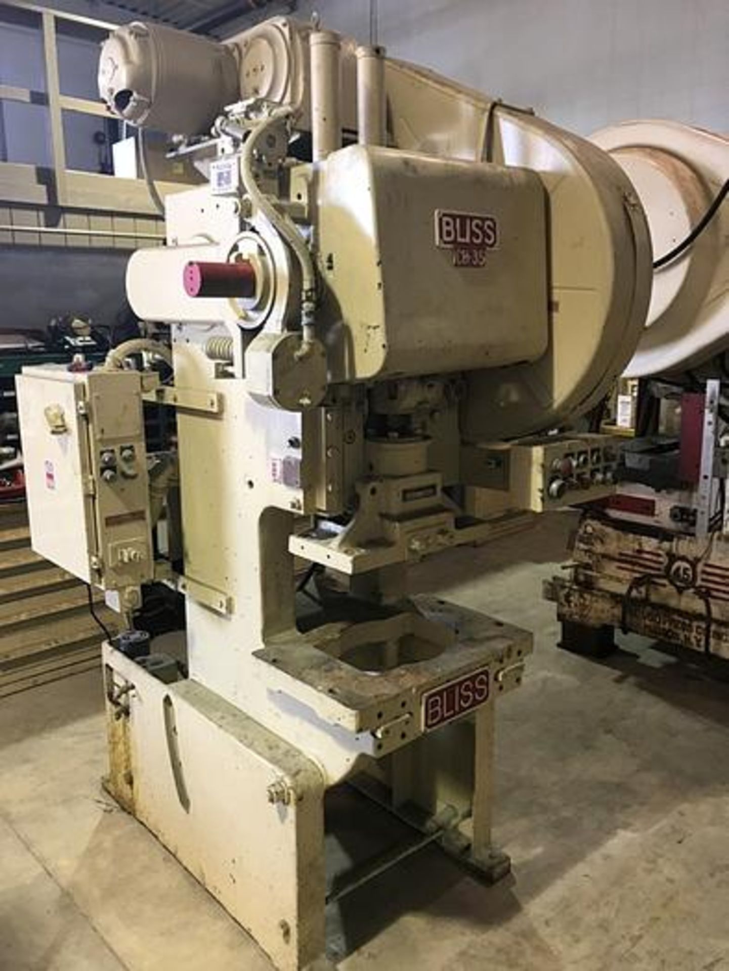 35 TON BLISS MODEL CH-35 OBI PRESS, SN H54460, LOCATION MI - Image 2 of 17