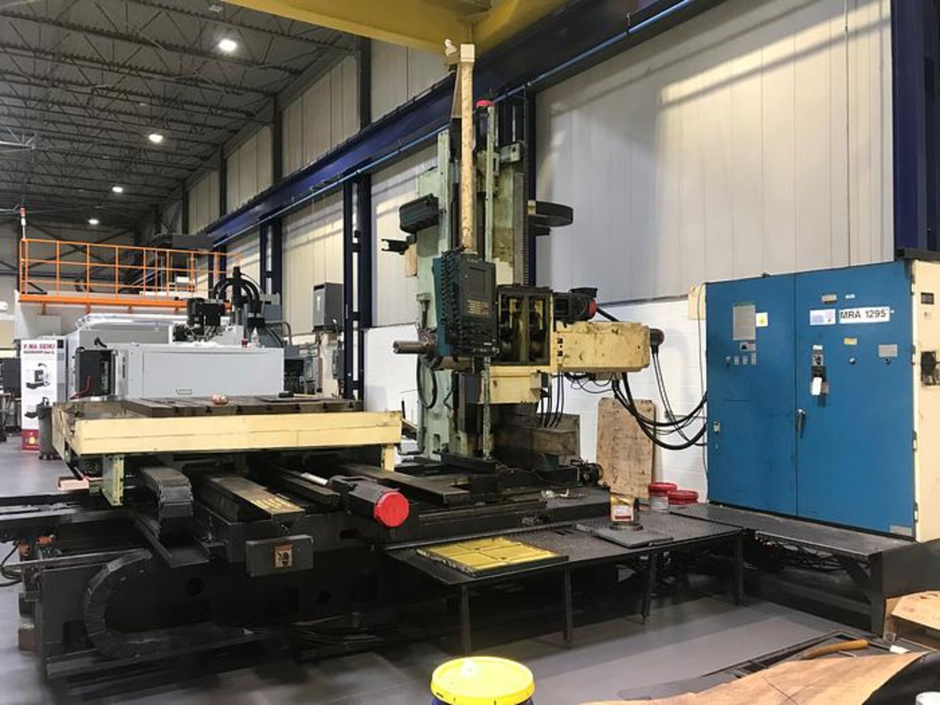 KURAKI KBT-11WA CNC HORIZONTAL BORING MILL, YEAR 1998, SN 4218, LOCATION MI - Image 2 of 6