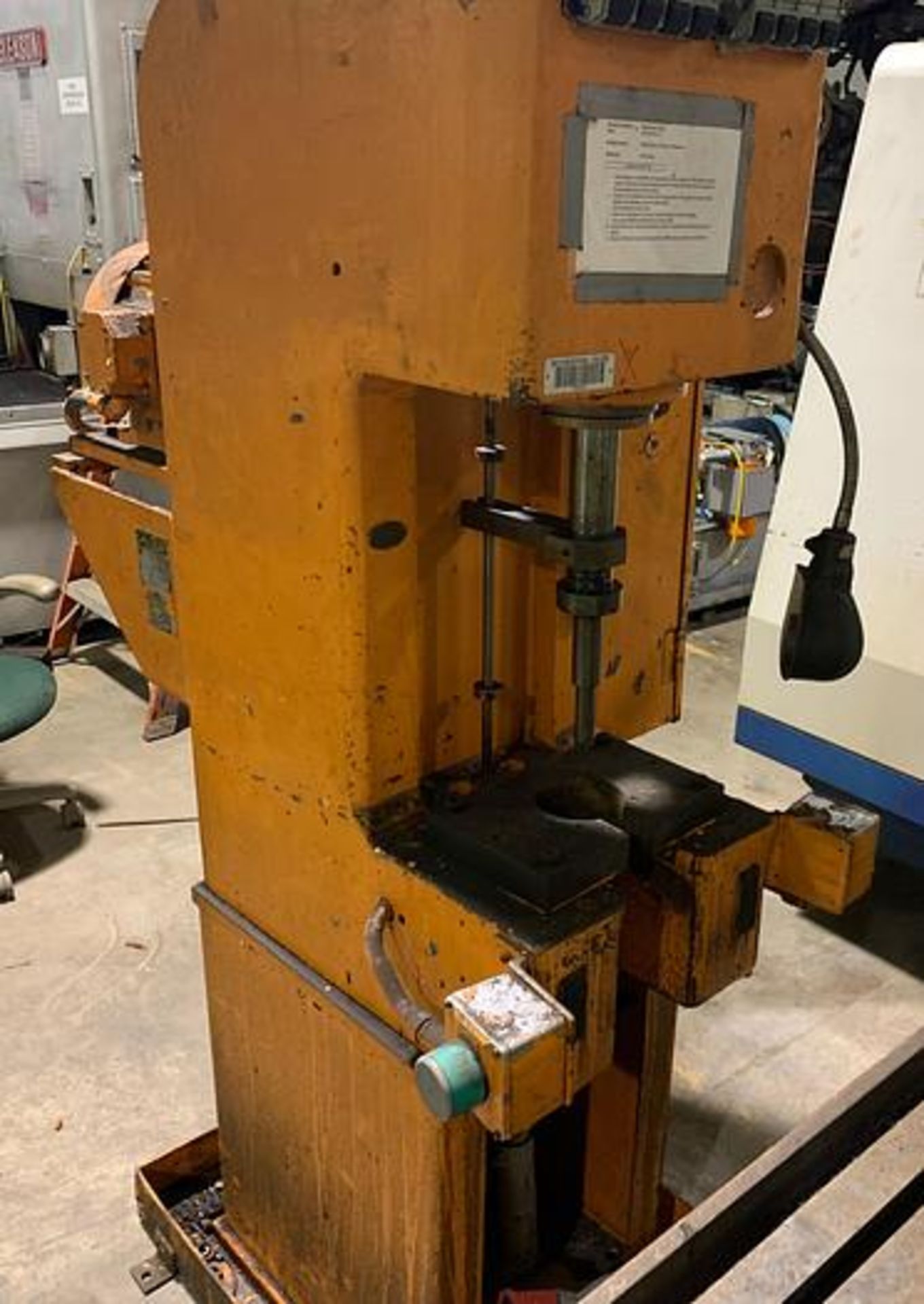 DENISON GAP FRAME HYDRAULIC PRESS, SN 1258T7, LOCATION MI - Image 2 of 3