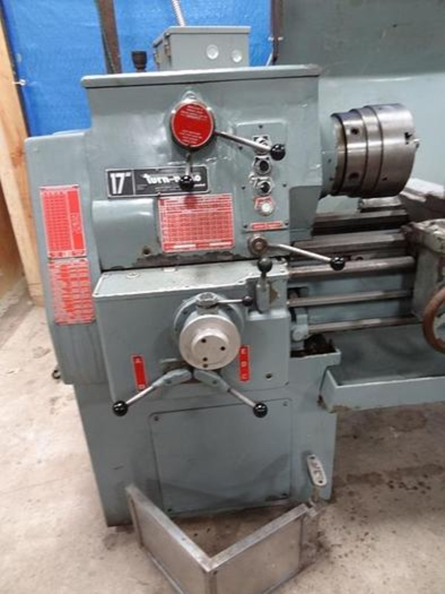 SOUTHBEND TURNADO 17" X 54" ENGINE LATHE, SN 74-GJ-2507, LOCATION MI - Image 4 of 14