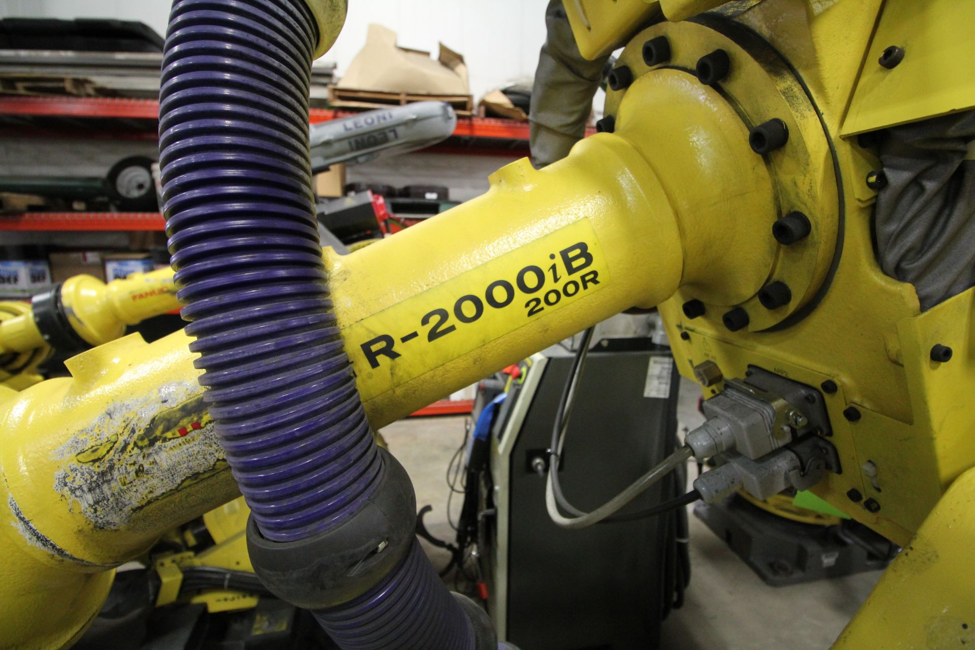 FANUC ROBOT R-2000iB/210F WITH R-30iA CONTROL, CABLES & TEACH PENDANT, SN 97043, YEAR 2009 - Image 2 of 8