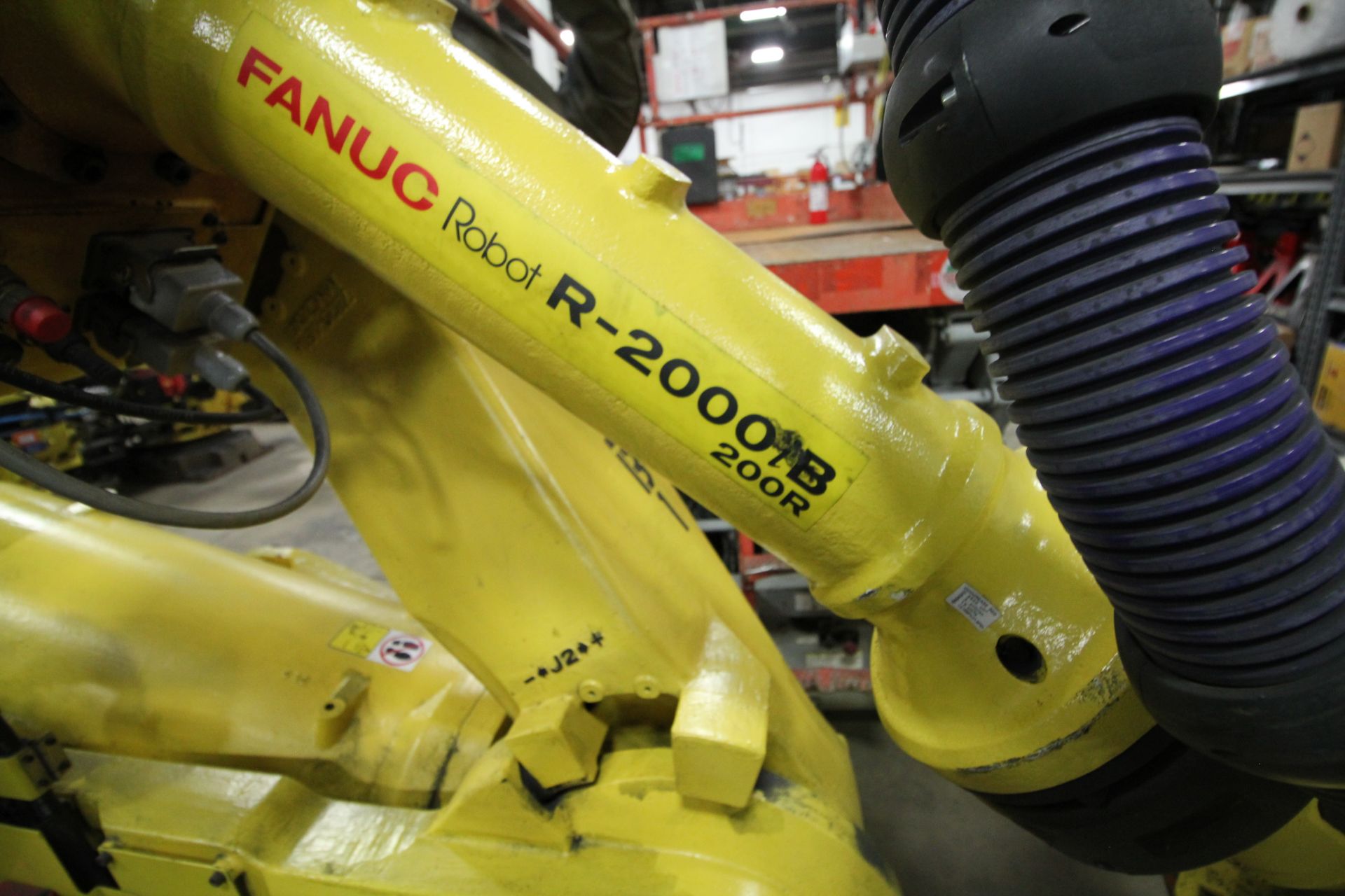 FANUC ROBOT R-2000iB/210F WITH R-30iA CONTROL, CABLES & TEACH PENDANT, SN 97339, YEAR 2009 - Image 3 of 10