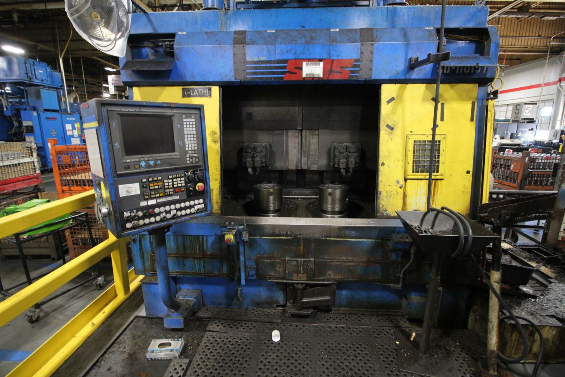 SMS TWIN SPINDLE VERTICAL LATHE