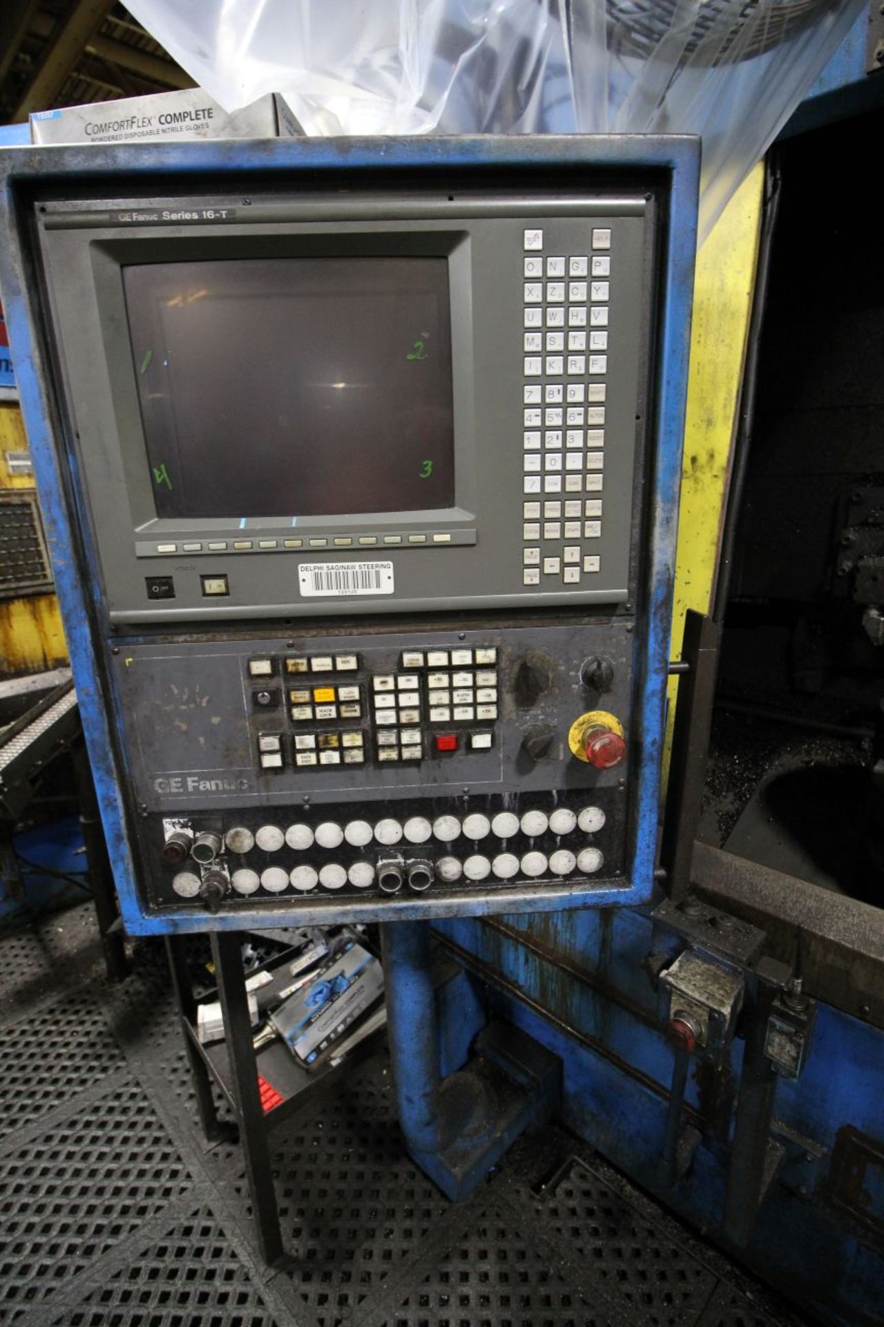 SMS TWIN SPINDLE VERTICAL TURNING CENTER, FANUC CONTROL - Image 3 of 6