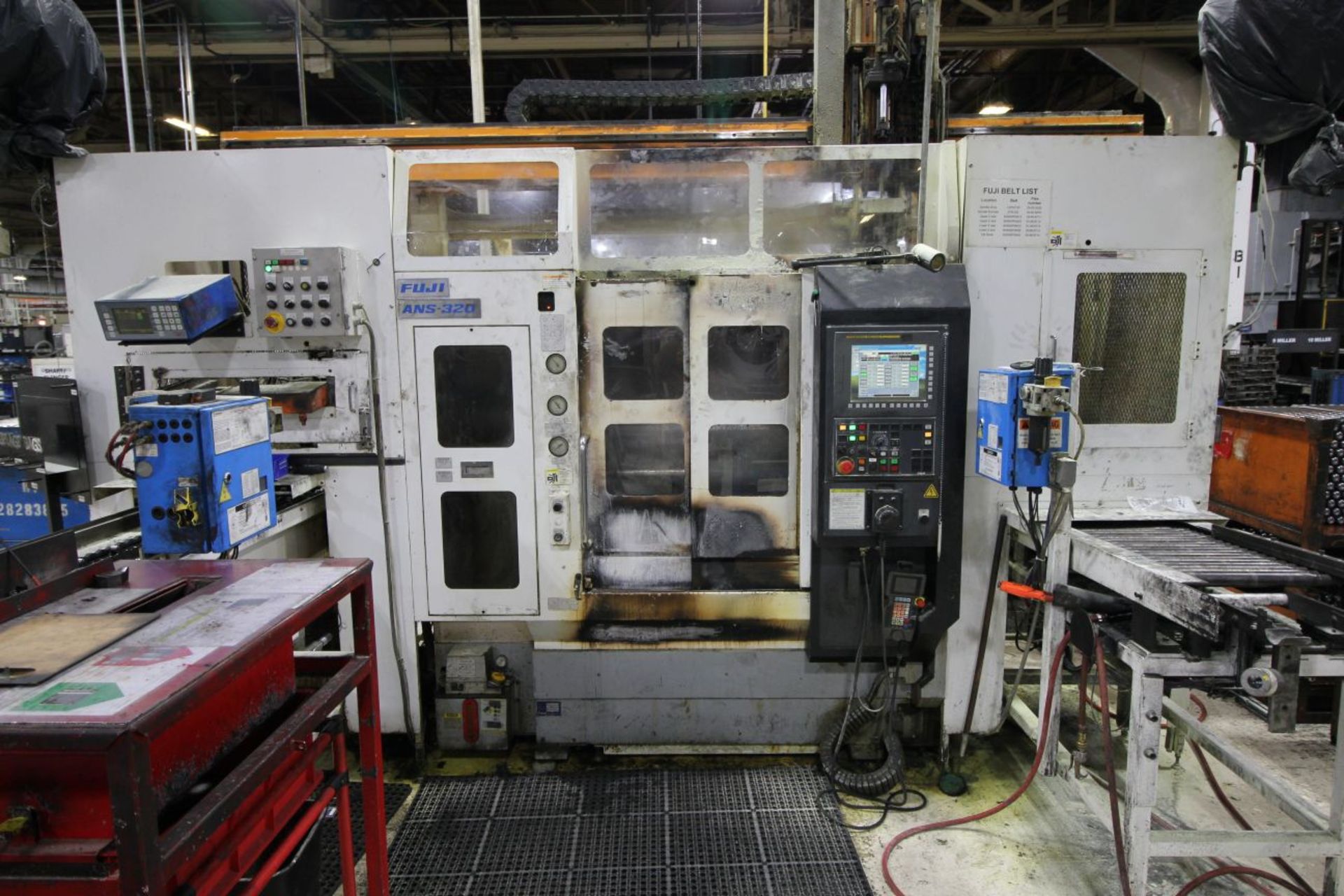 FUJI CNC LATHE MODEL ANS-320TTS WITH GANTRY