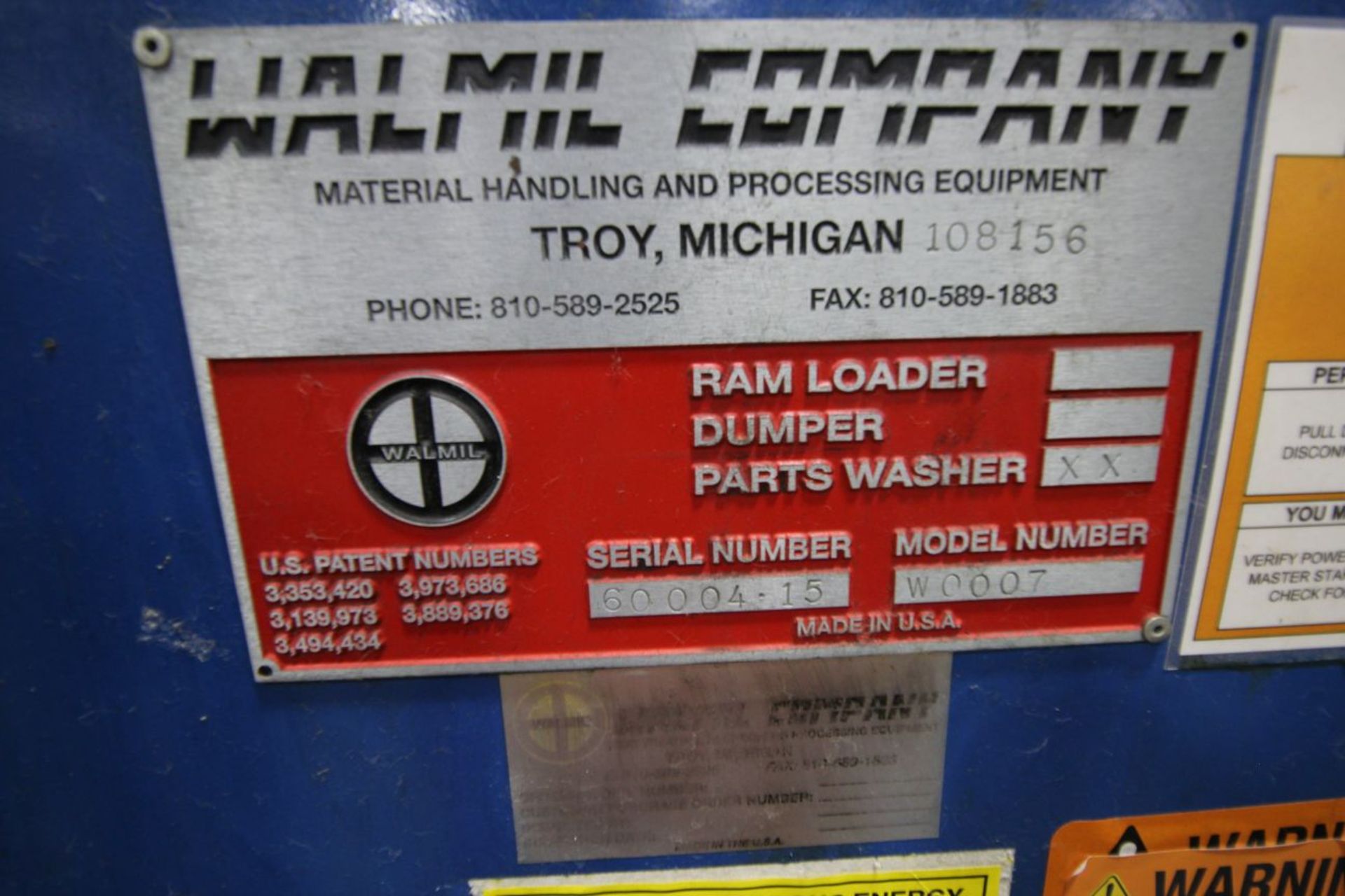 WALMIL PARTS WASHER - Image 3 of 3