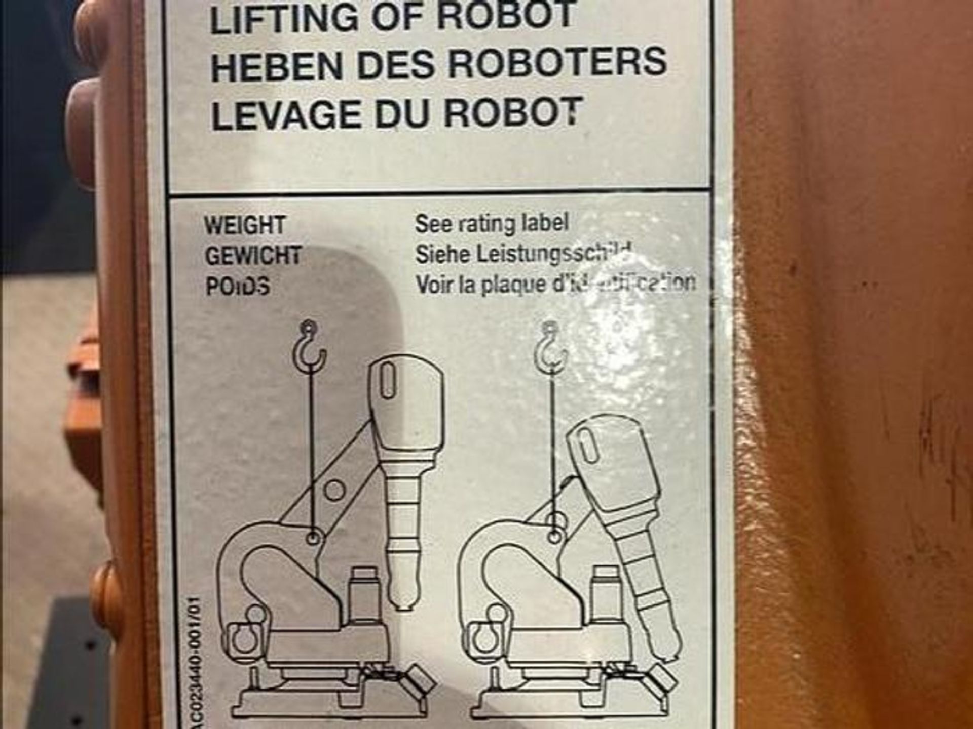 ABB ROBOTS IRB 1600-5/1.45 DUAL ARM ROBOTIC CELL WITH ABB TYPE MTC 750 POSITIONER AND IRC5 CONTROLS - Image 7 of 16