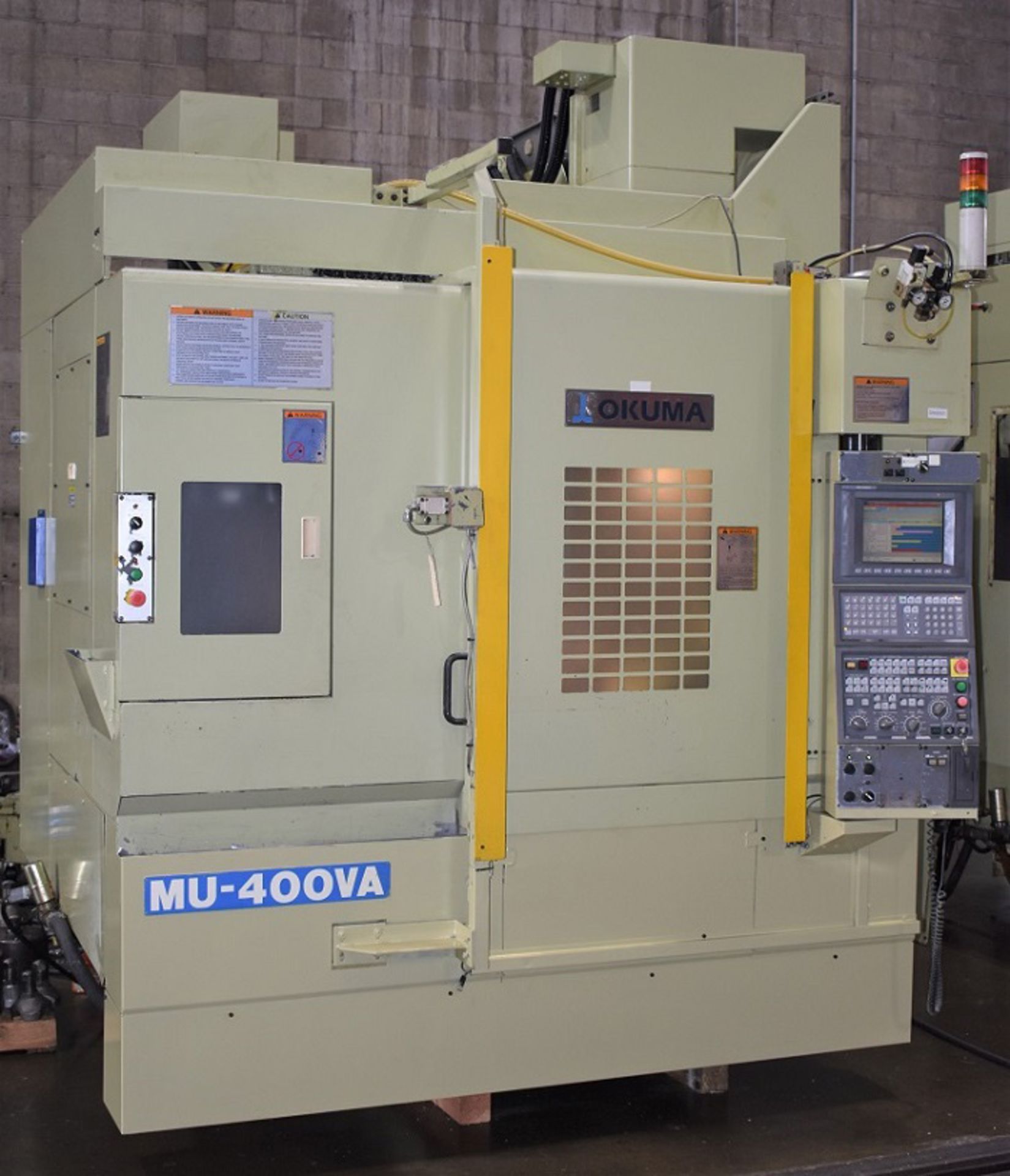 OKUMA MODEL MU-400VA, 5 AXIS FULL CONTOURING, CNC VMC, YEAR 2005, SN 110594 - Image 2 of 10