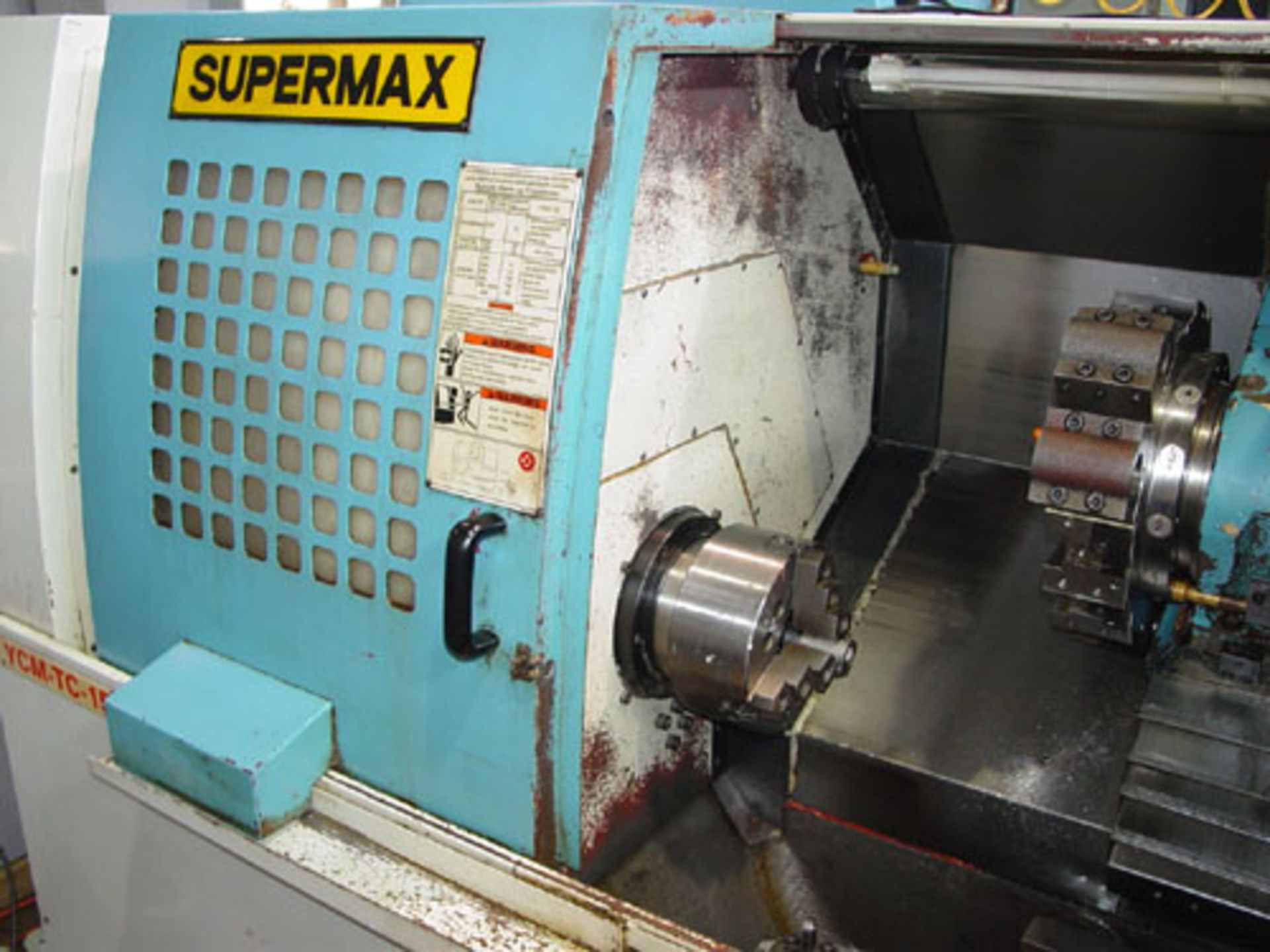 SUPERMAX MODEL YCM TC-15 CNC TURNING CENTER, YEAR 2000, SN 025028 - Image 3 of 8