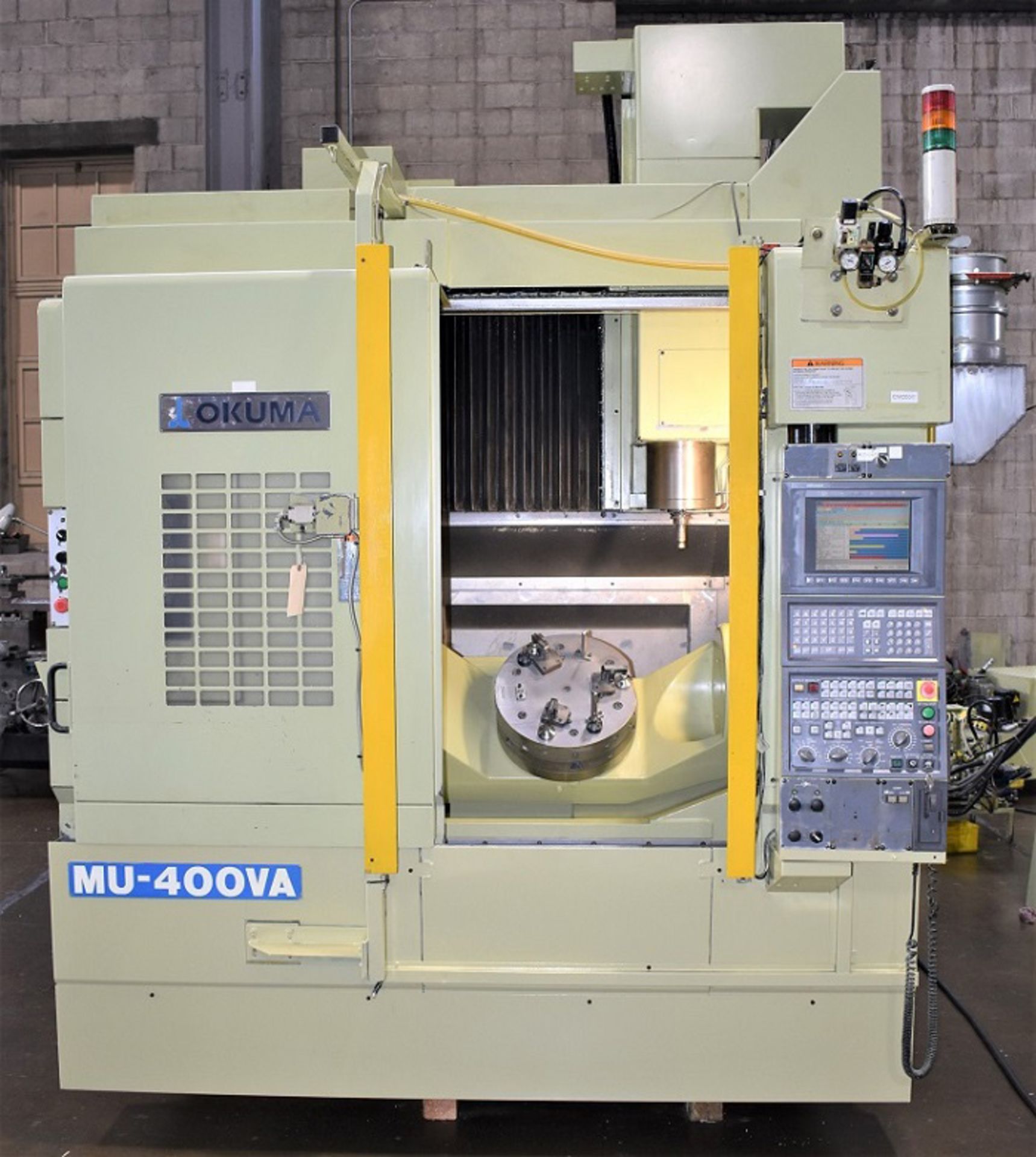 OKUMA MODEL MU-400VA, 5 AXIS FULL CONTOURING, CNC VMC, YEAR 2005, SN 110594