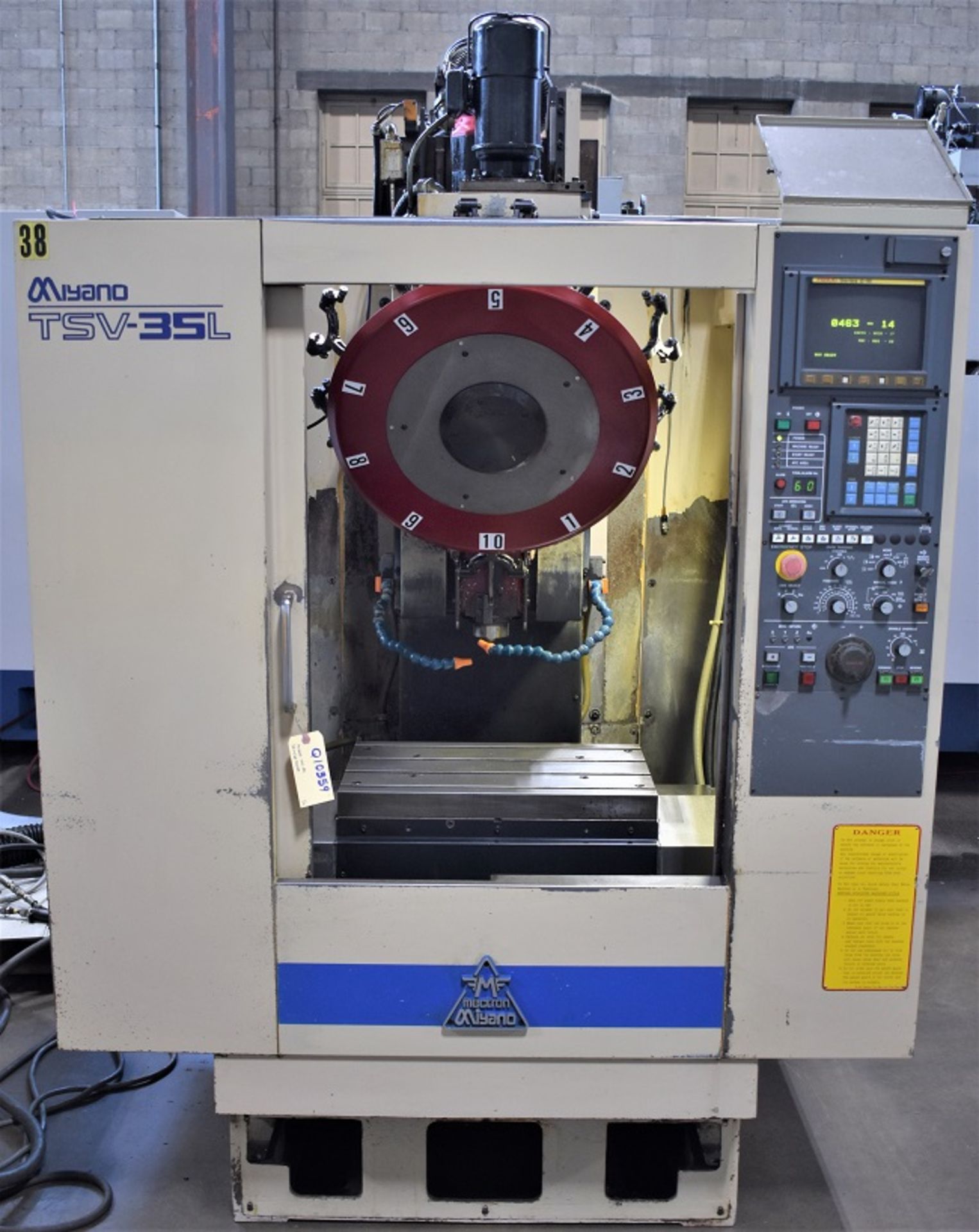 MIYANO MODEL TSV-35L CNC DRILL/TAP VMC, YEAR 1995, SN TSV35L122