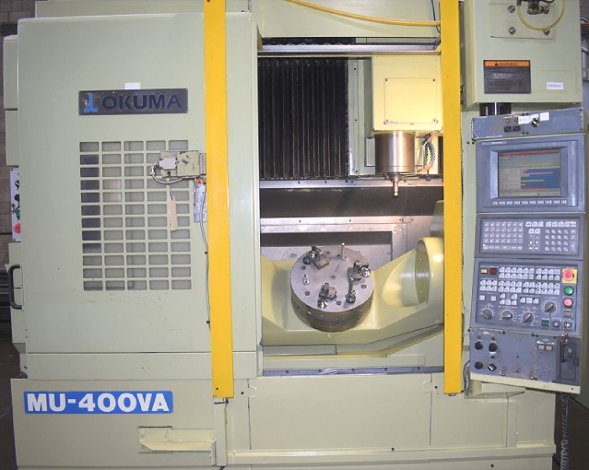 OKUMA MODEL MU-400VA, 5 AXIS FULL CONTOURING, CNC VMC, YEAR 2005, SN 110594 - Image 3 of 10