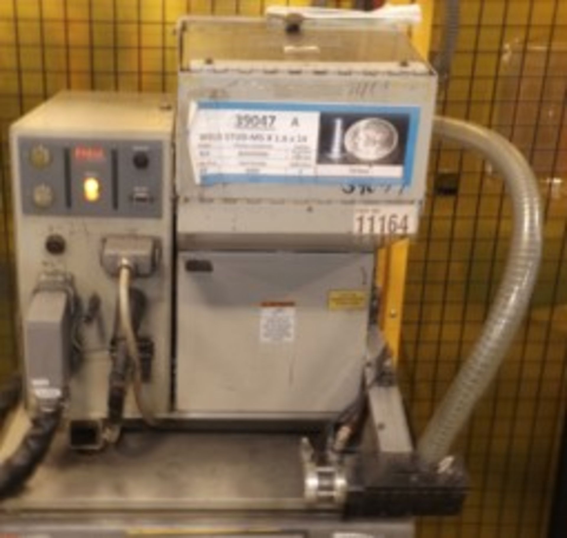 EMHART STUD WELDER, M5 X 1.6 X 14,&nbsp; SN T022 465/500, FEEDER SN ZO41 603