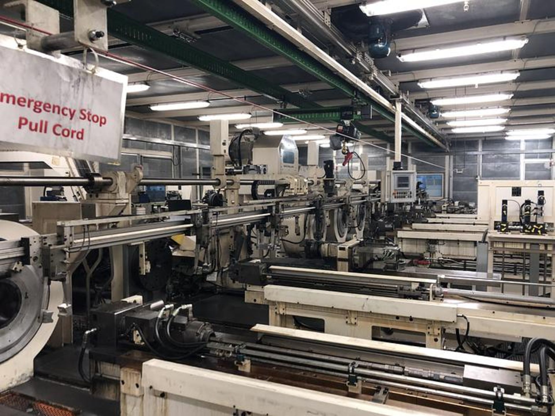 HMP 13 STATION AXLE SWAGING LINE FOR AXLES AND OTHER LIKE SHAFTS, YEAR 2015, SN 5759 - Bild 2 aus 17