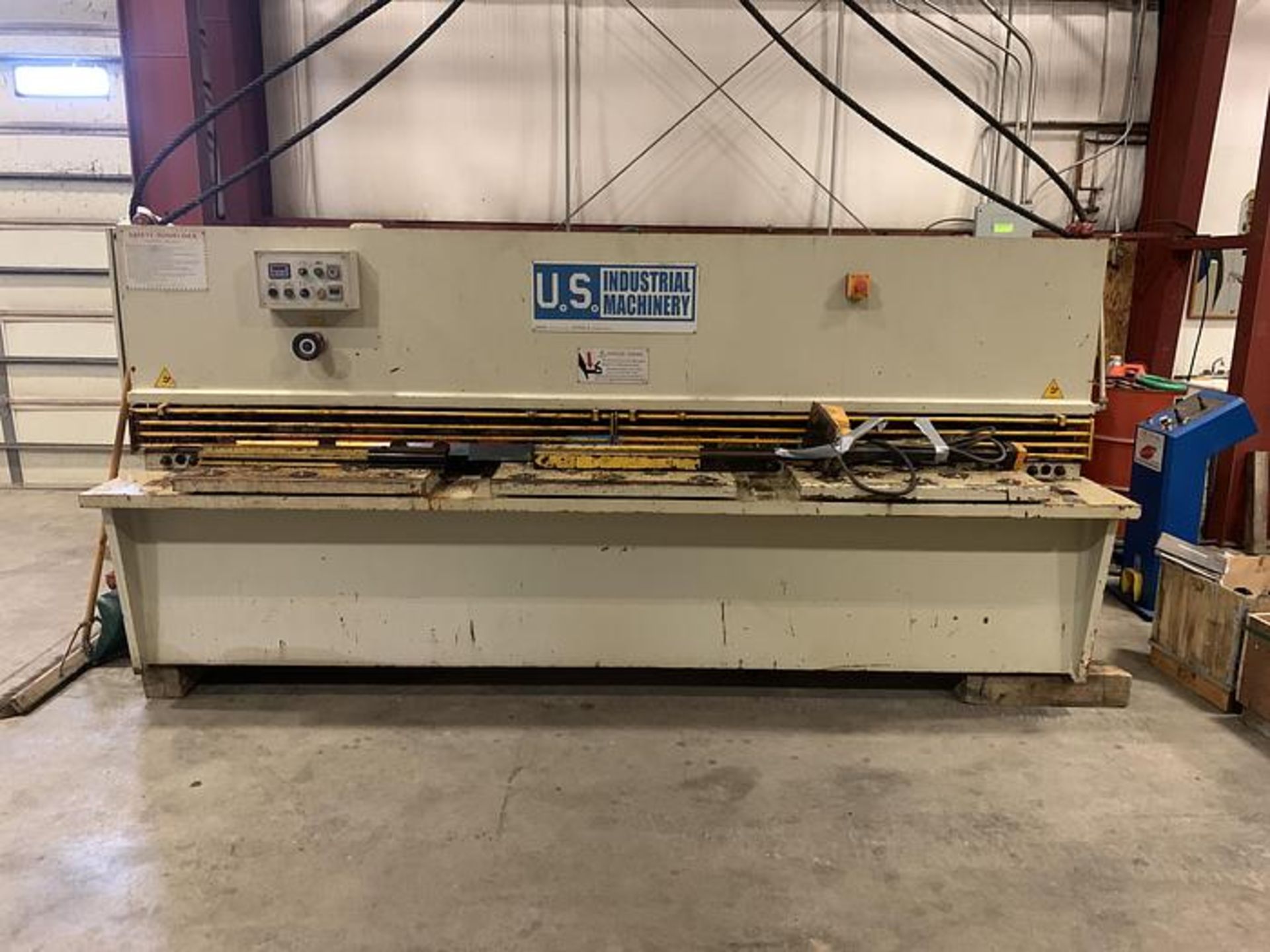 U.S. INDUSTRIAL MACHINERY SHEAR, MODEL US 1025 10' X .25, YEAR 2006, SN J2005-200 - Bild 2 aus 9