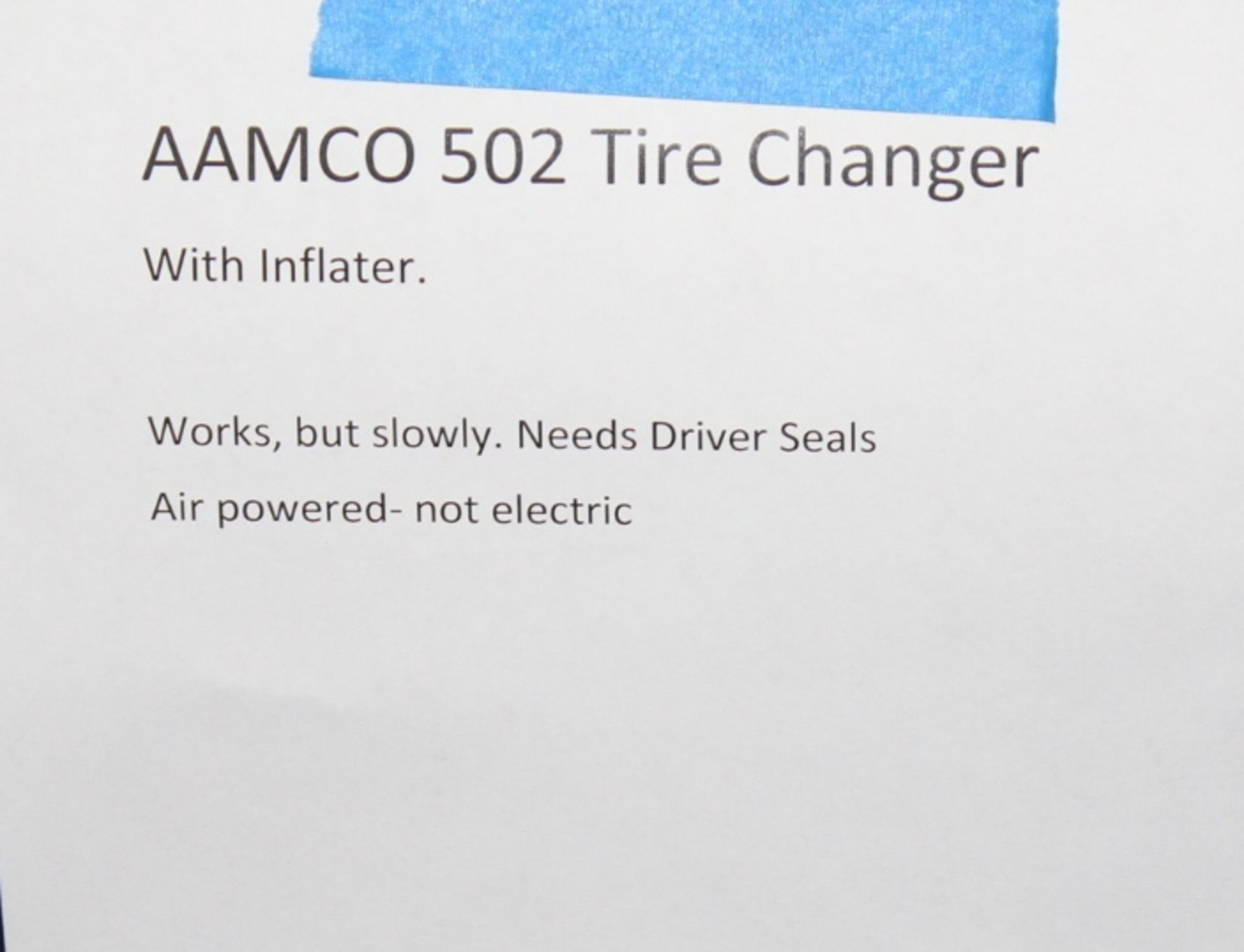 AAMCO 502 Tire Changer - Image 3 of 3