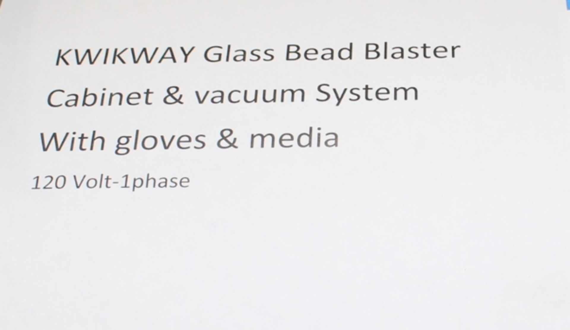 Kwikway Glass Bead Blaster - Image 2 of 2