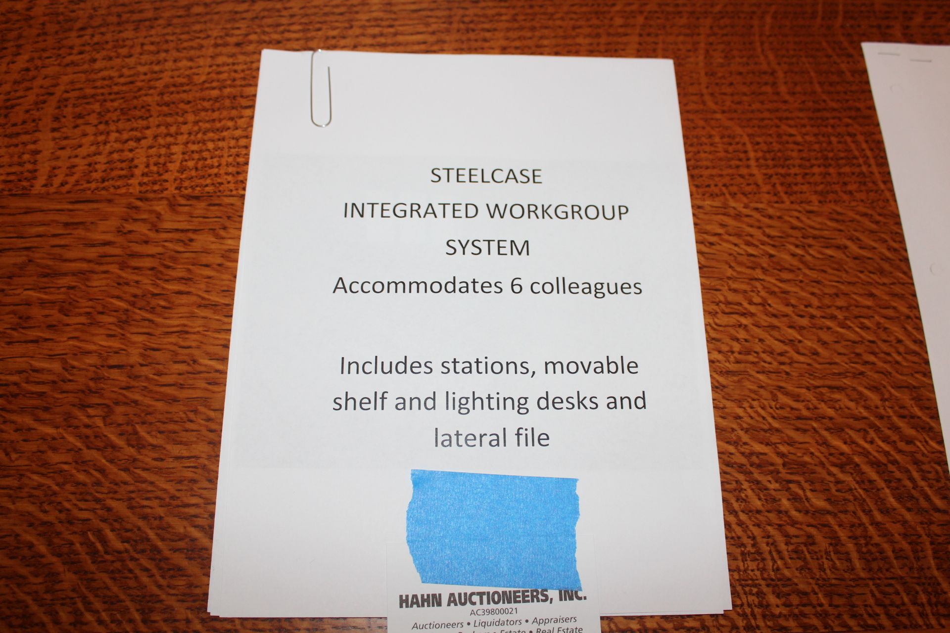 Steelcase Integrated Workgroup System - Image 2 of 3