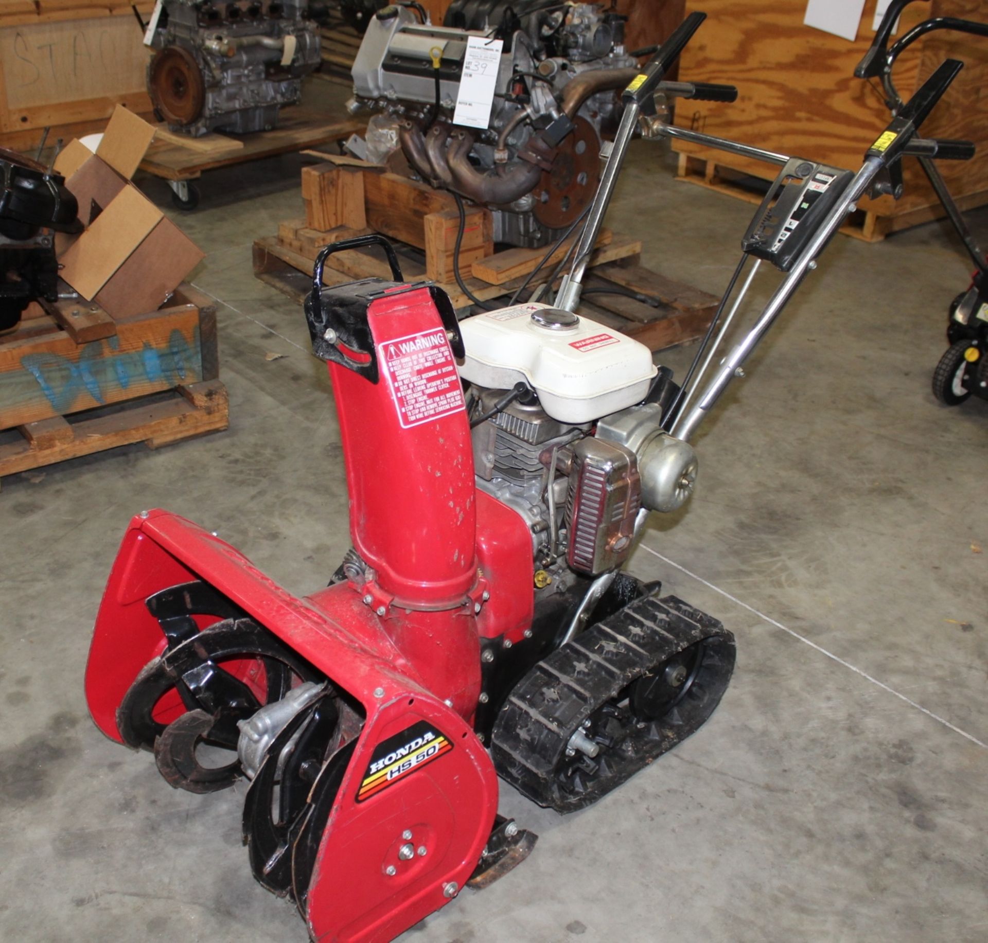 Honda HS-50 Snowblower