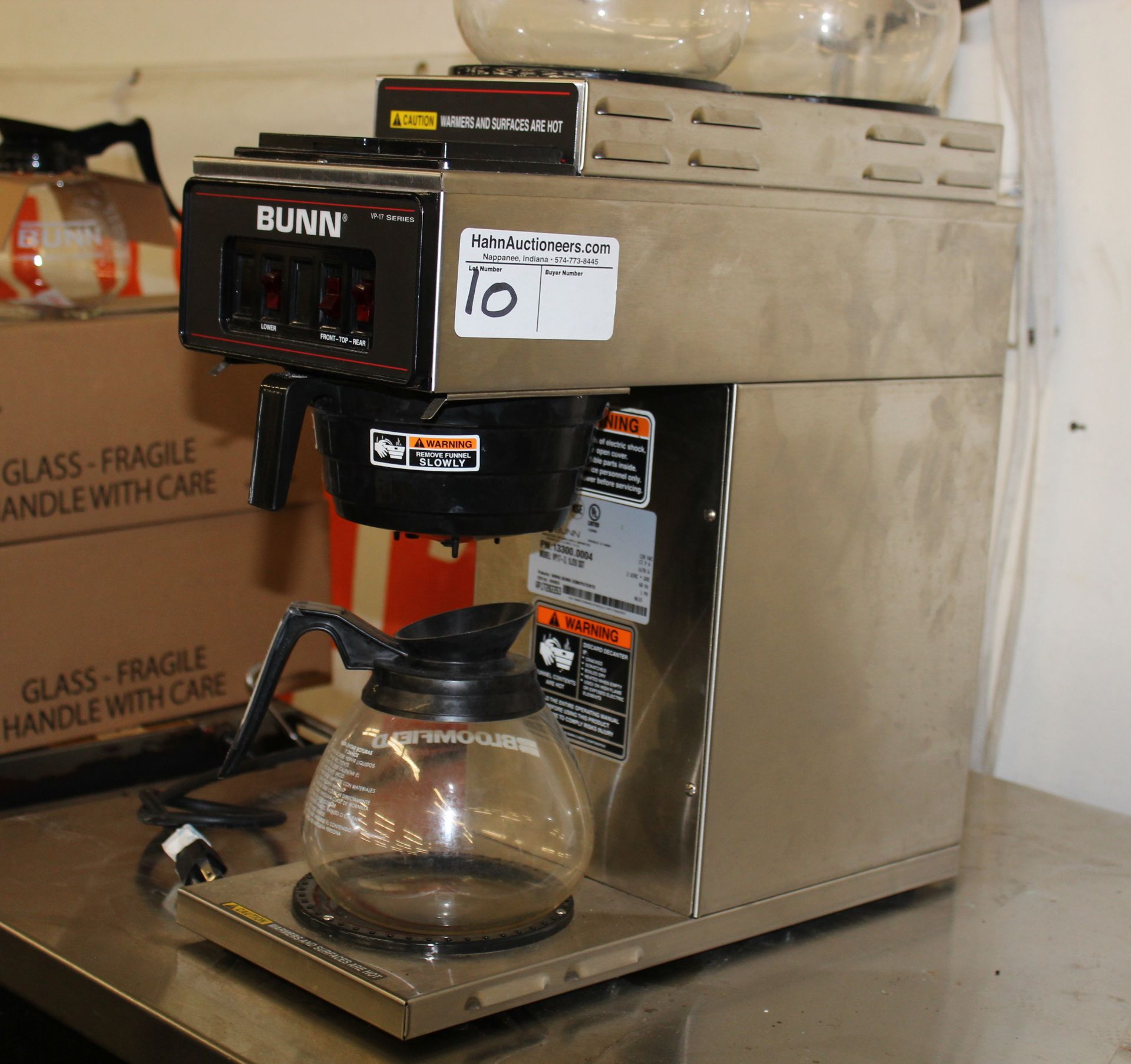 bunn VP-17 series coffee maker - Image 2 of 3