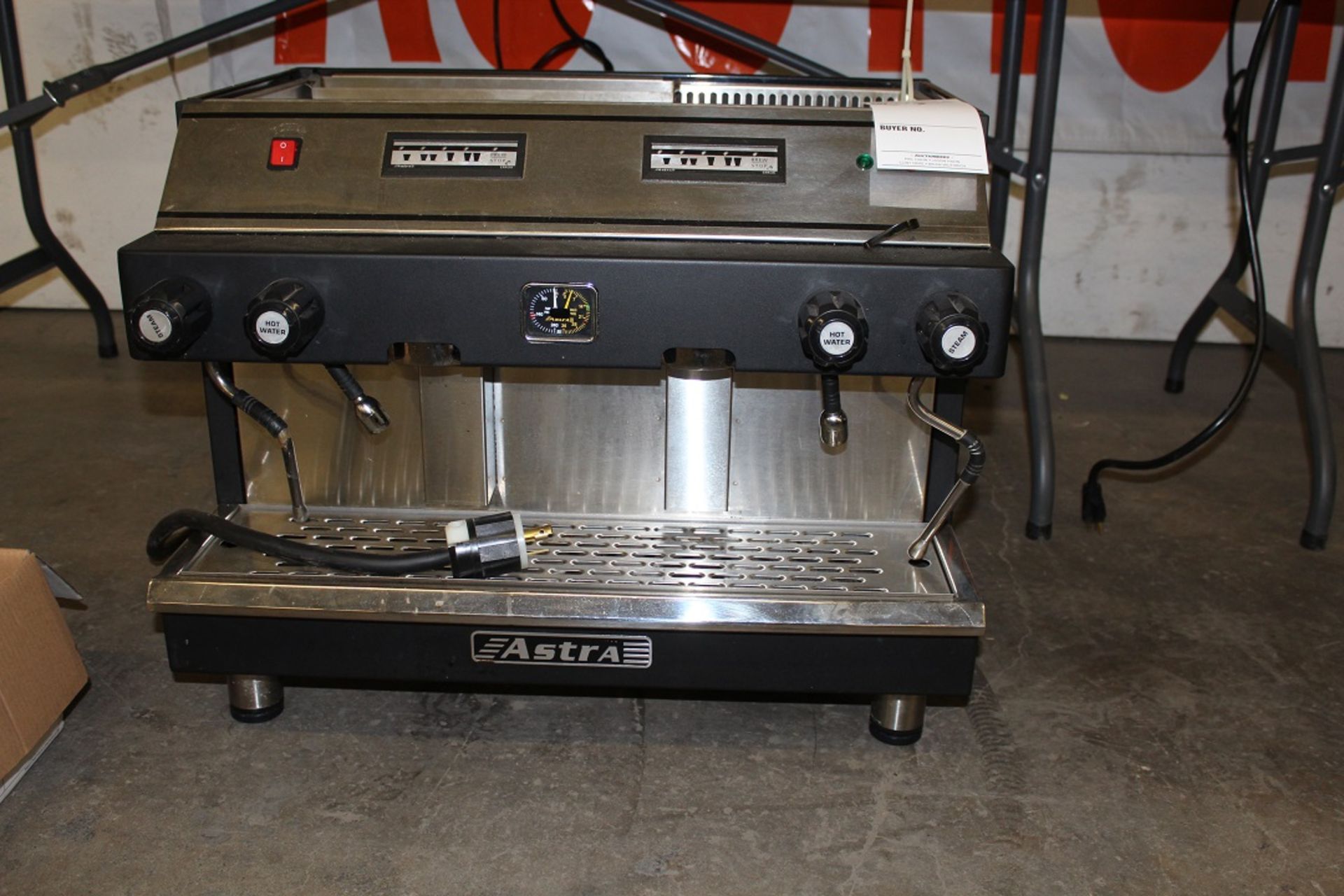 Astra espresso model mega 2 automatic 2 with accessories