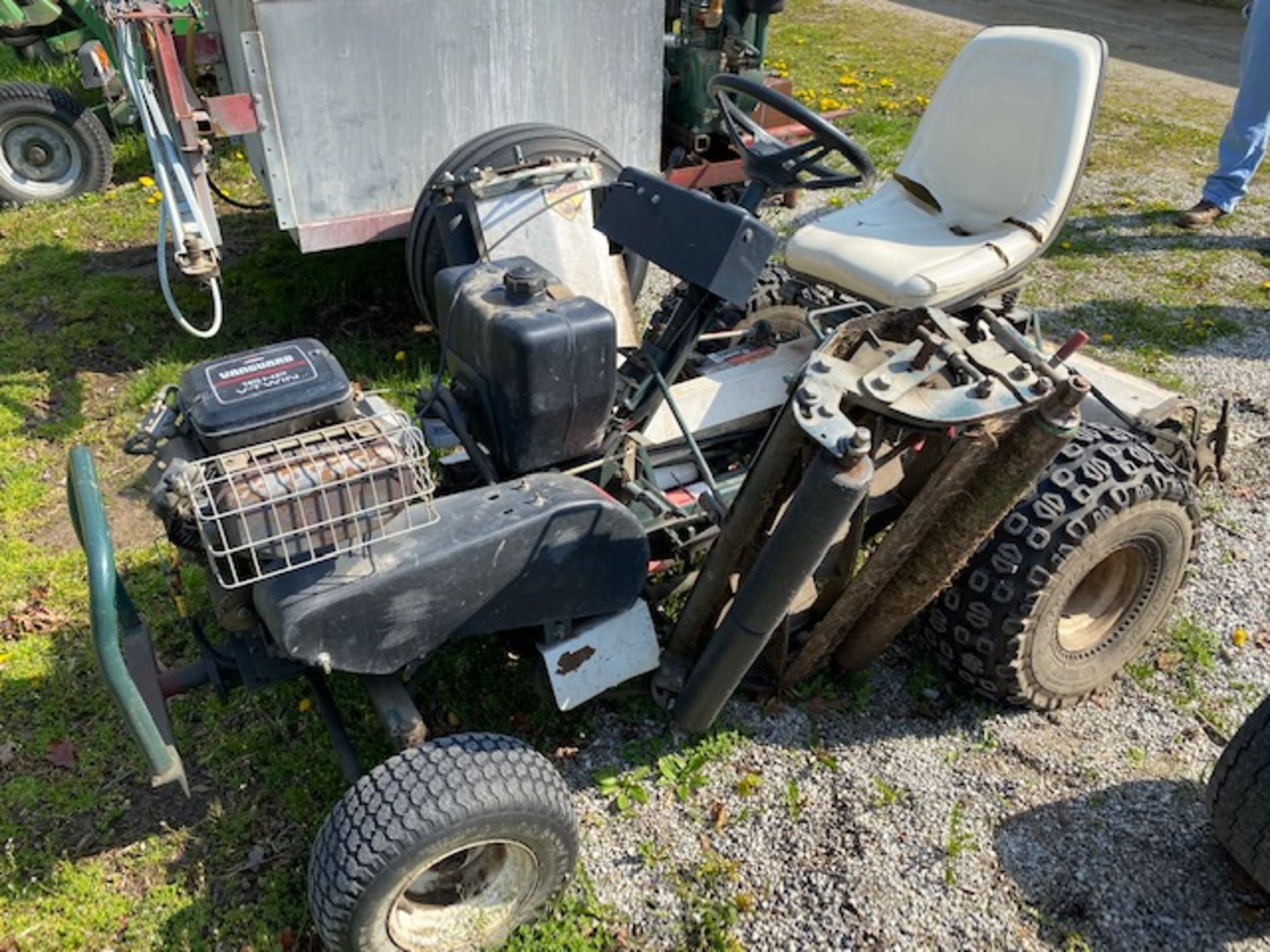 National Mower Co, model 39-34, greens mower