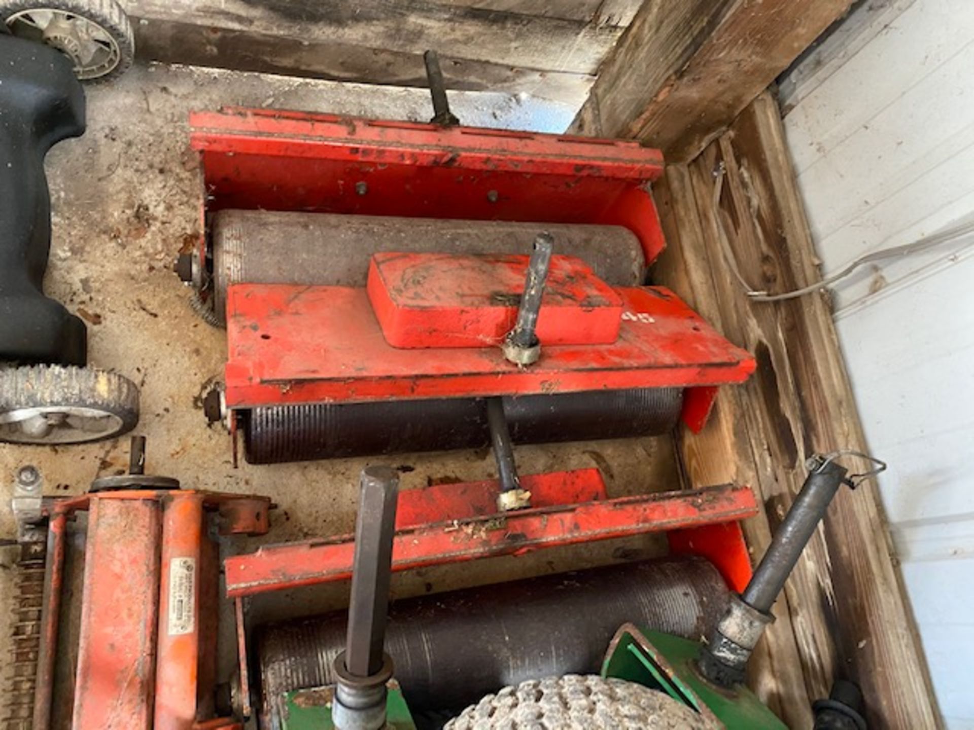 12 varied condition, reel mower heads - Image 2 of 2