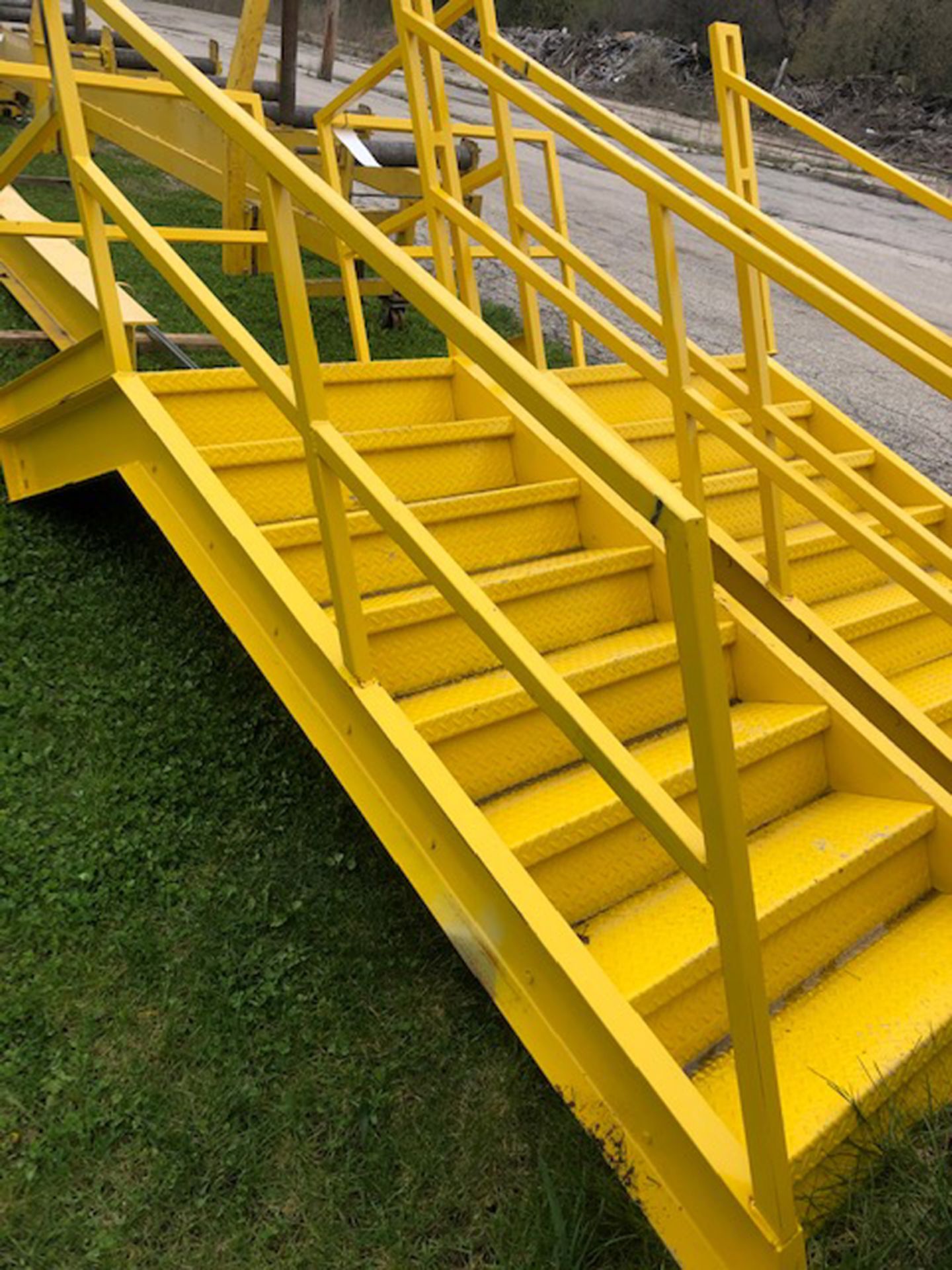 steel platform steps