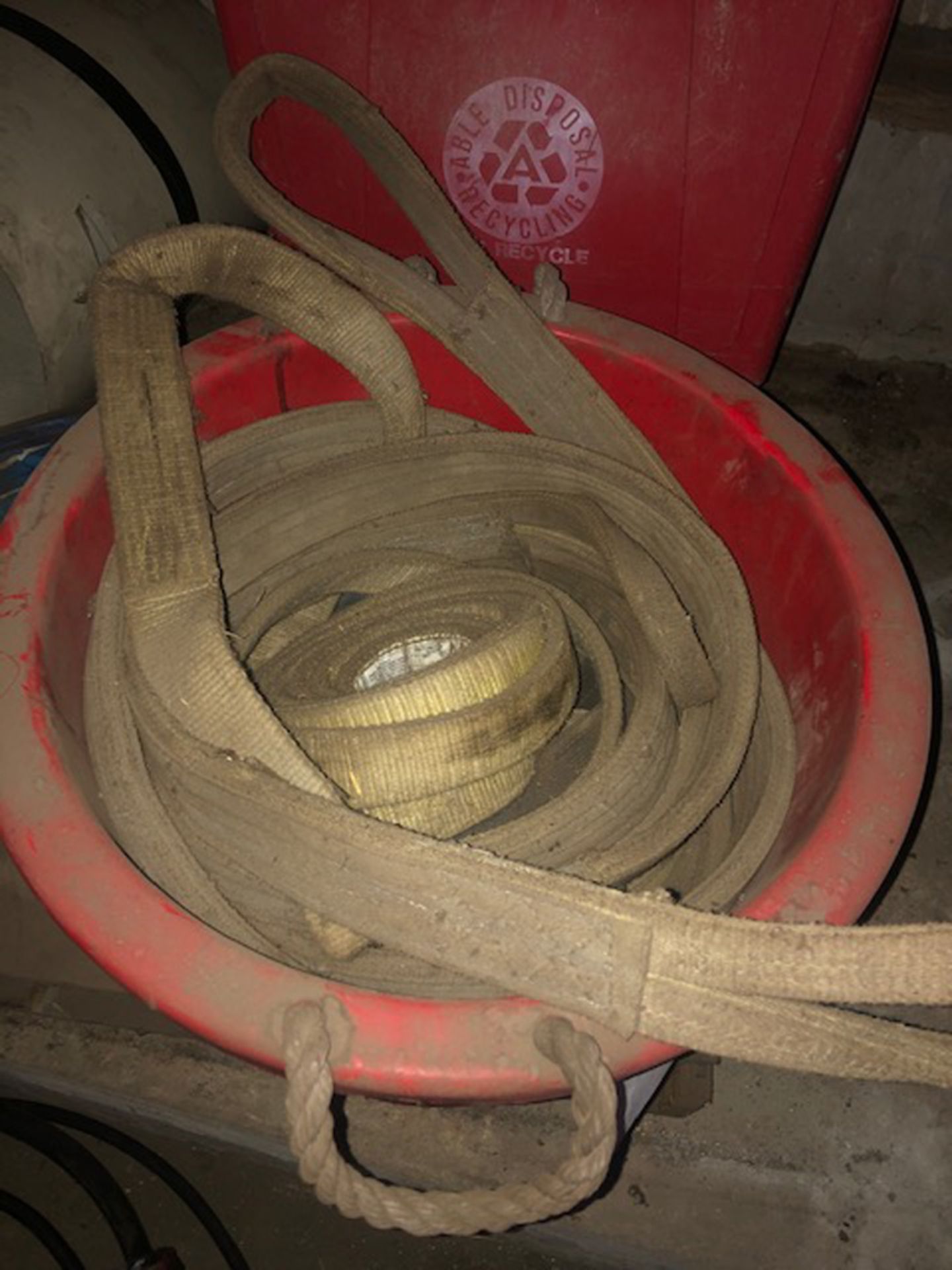 skid of nylon straps and high pressure hose - Image 2 of 2