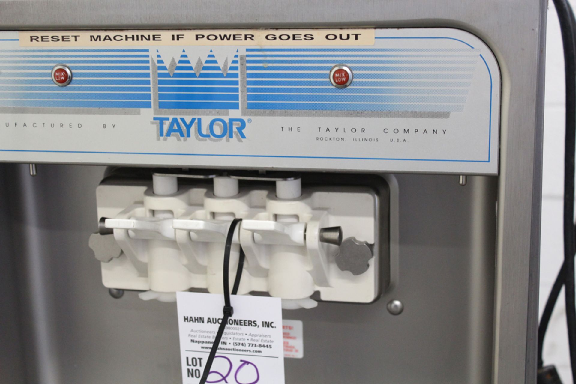 Taylor model 168-12 1ph 3 head ice cream machine - Image 2 of 4