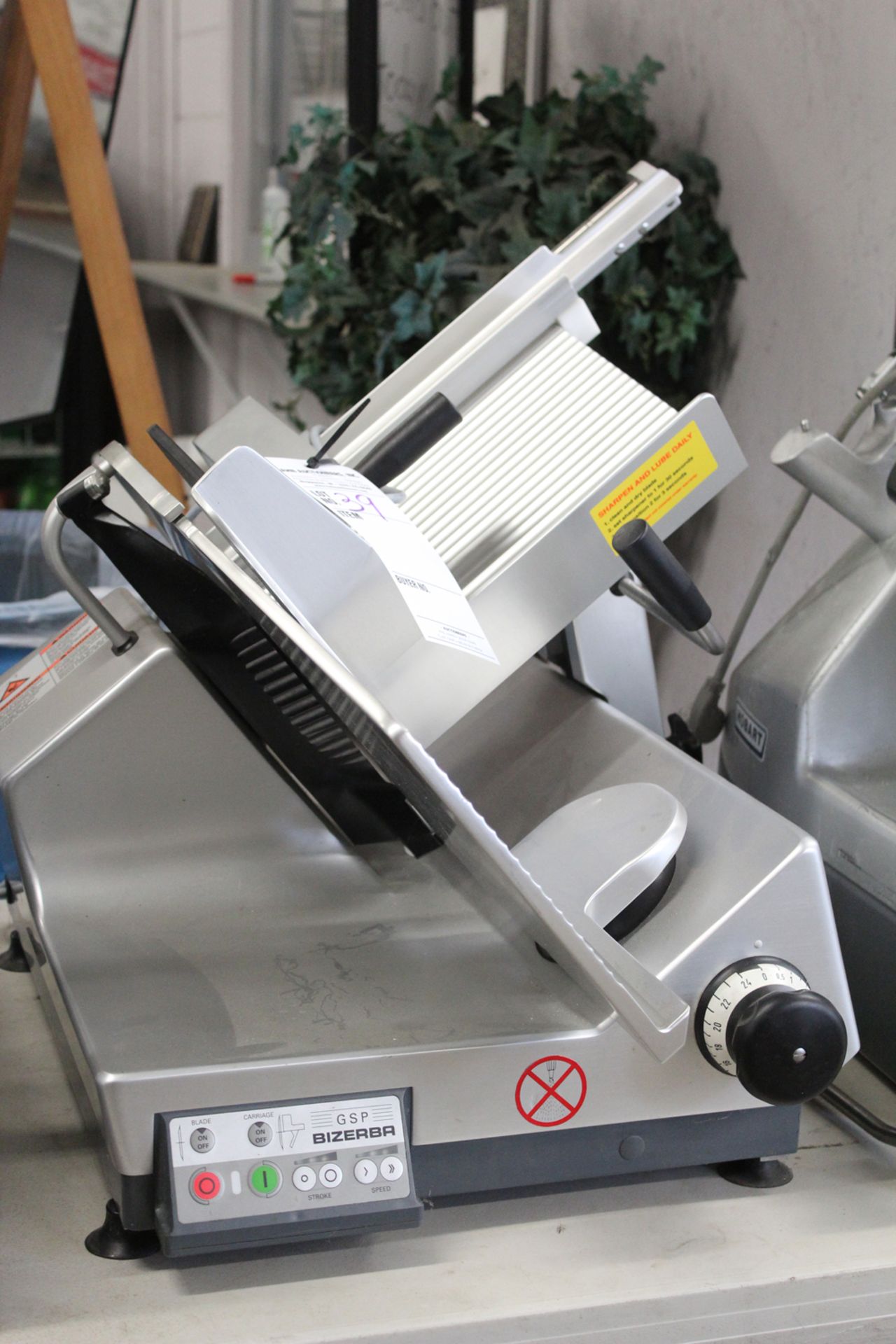 Bizerba model GSP HD 1ph automatic meat slicer - Image 3 of 4