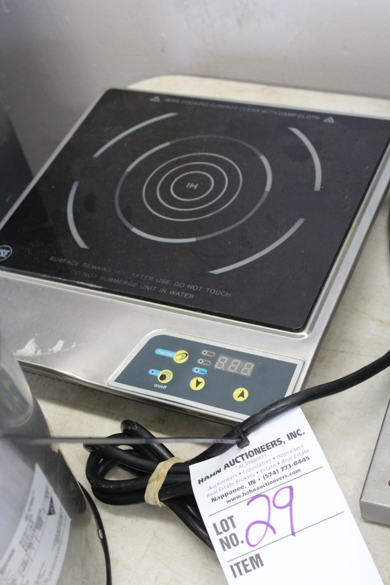 NSF hot surface plate