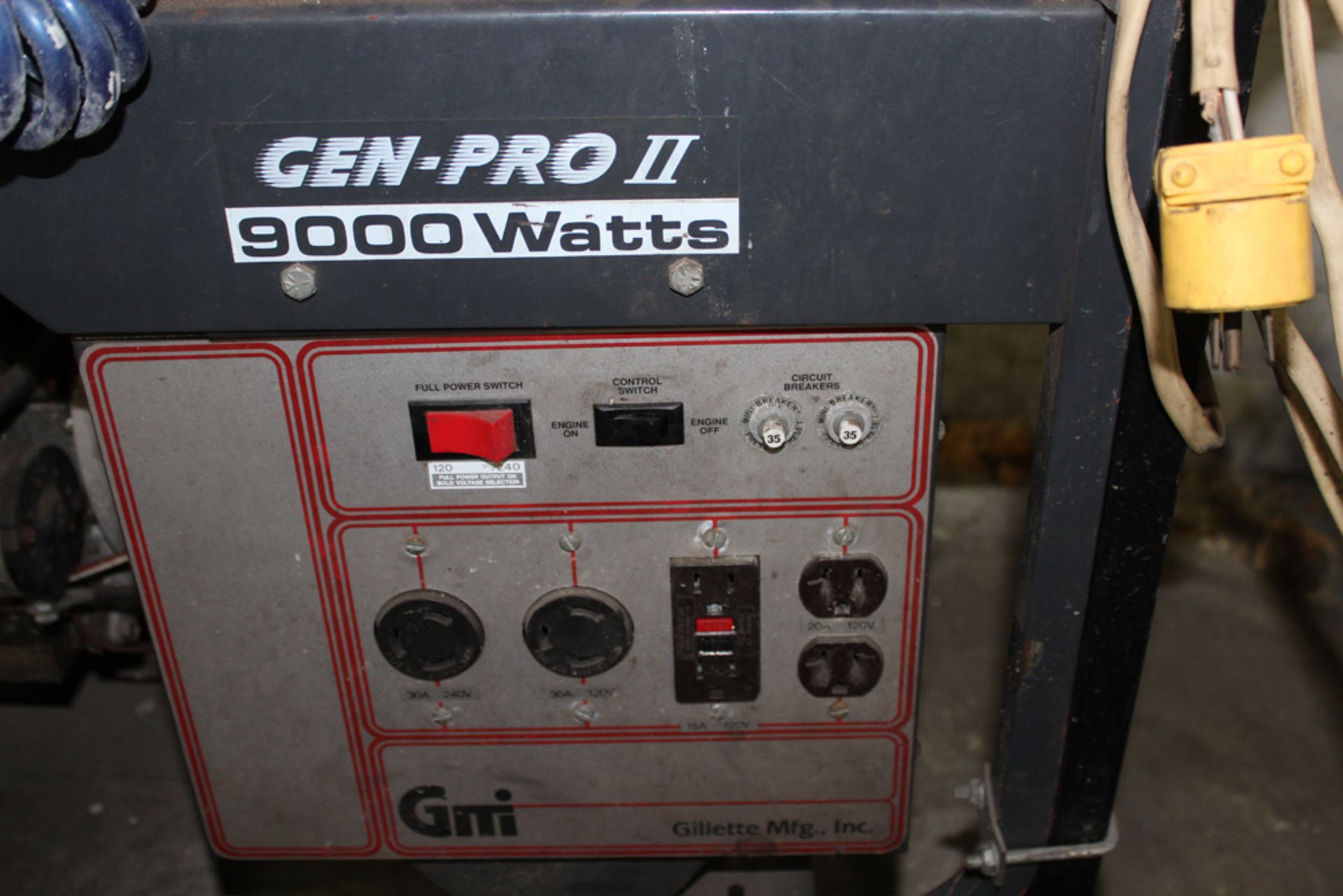 GEN-PRO II 9000 WATT GENERATOR - Image 2 of 2