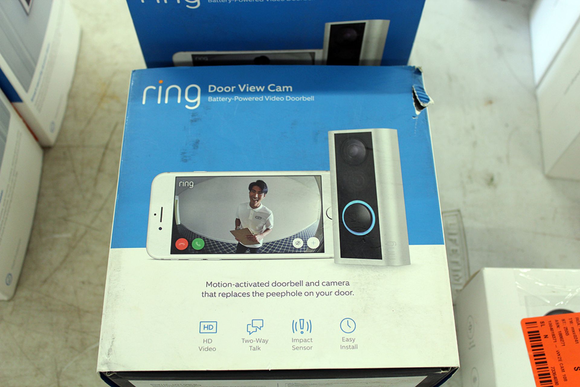 2x Ring doorbell cameras - Image 2 of 2