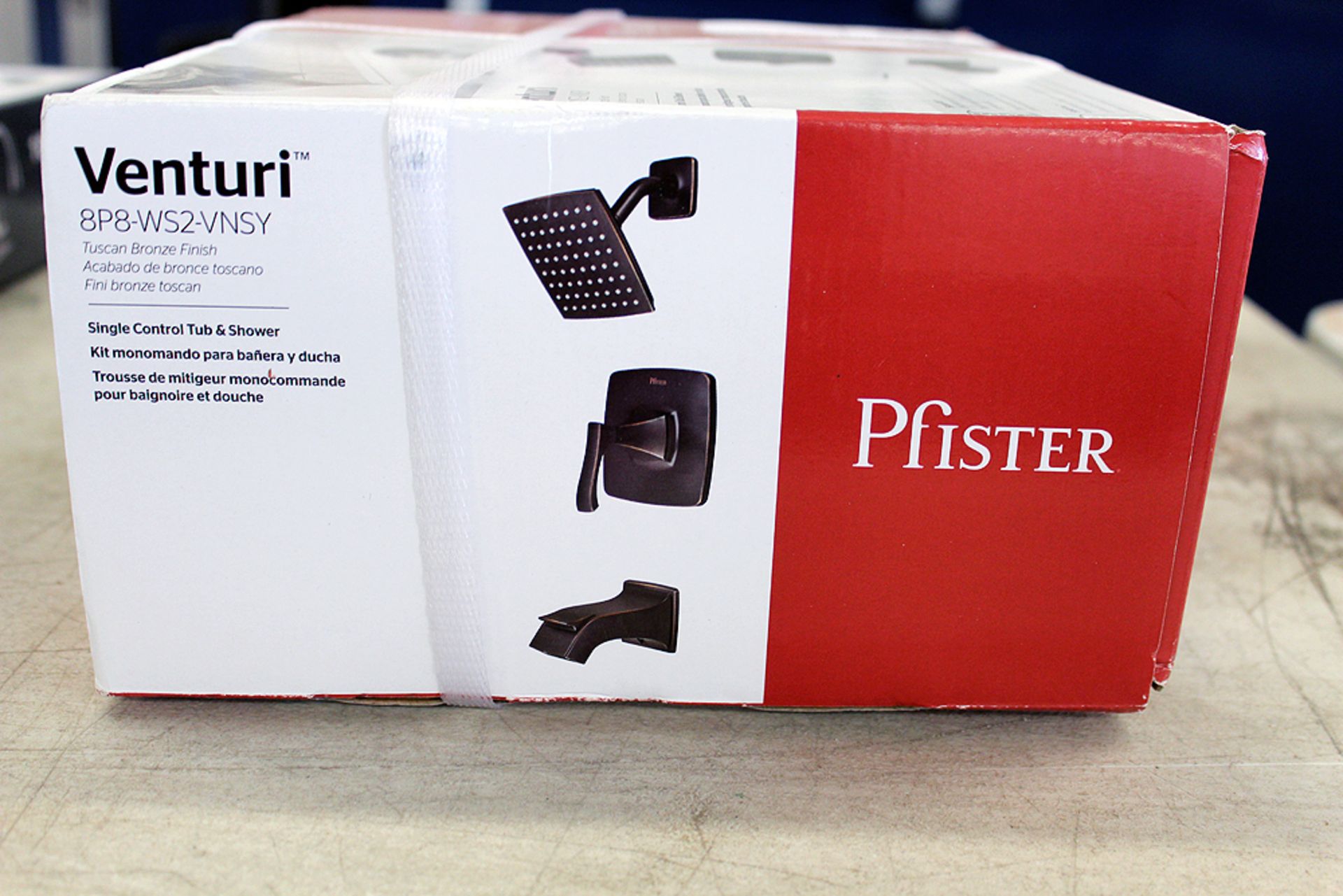 Pfister tub and shower kit - Image 2 of 2