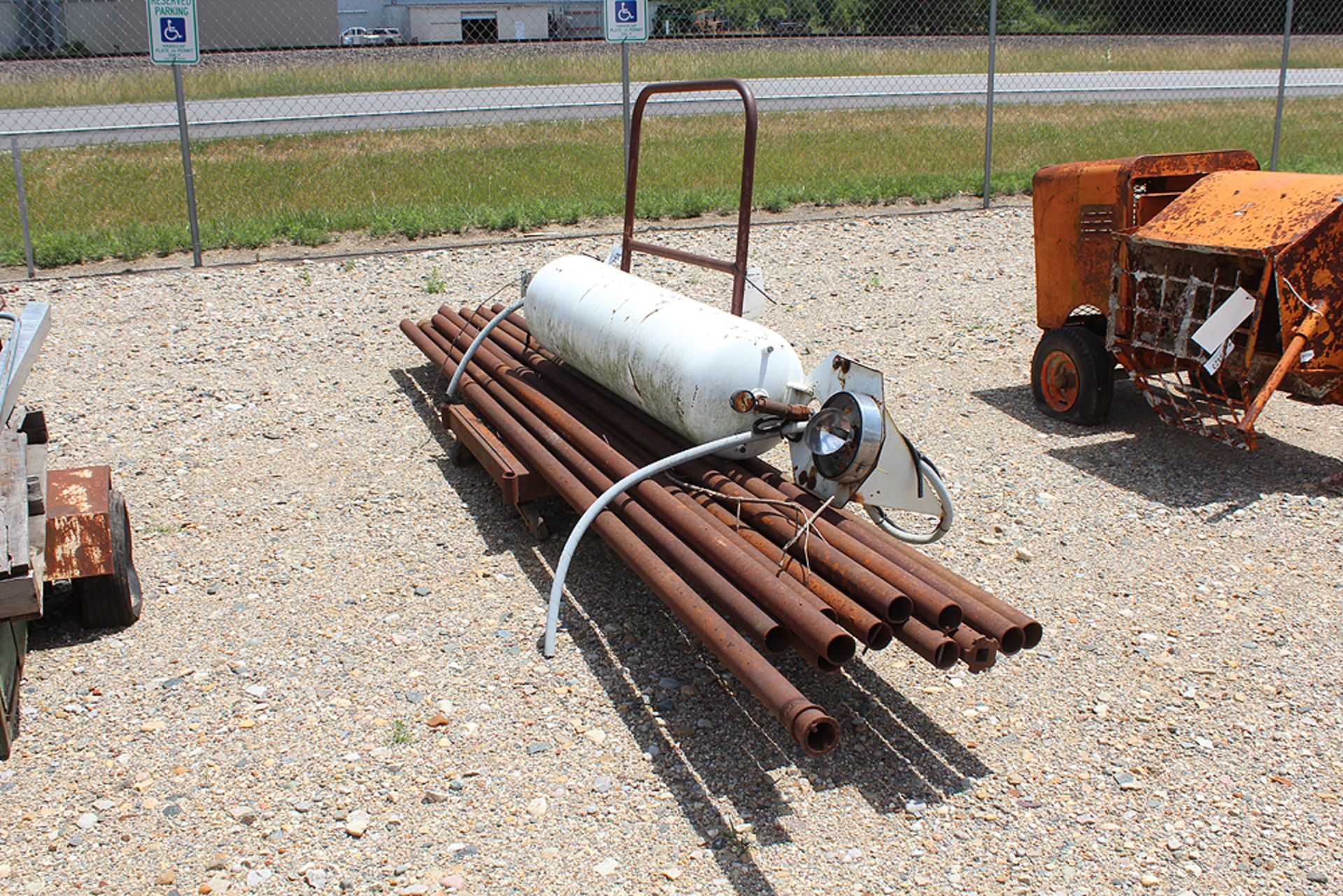 PIPE & TANK WITH CART