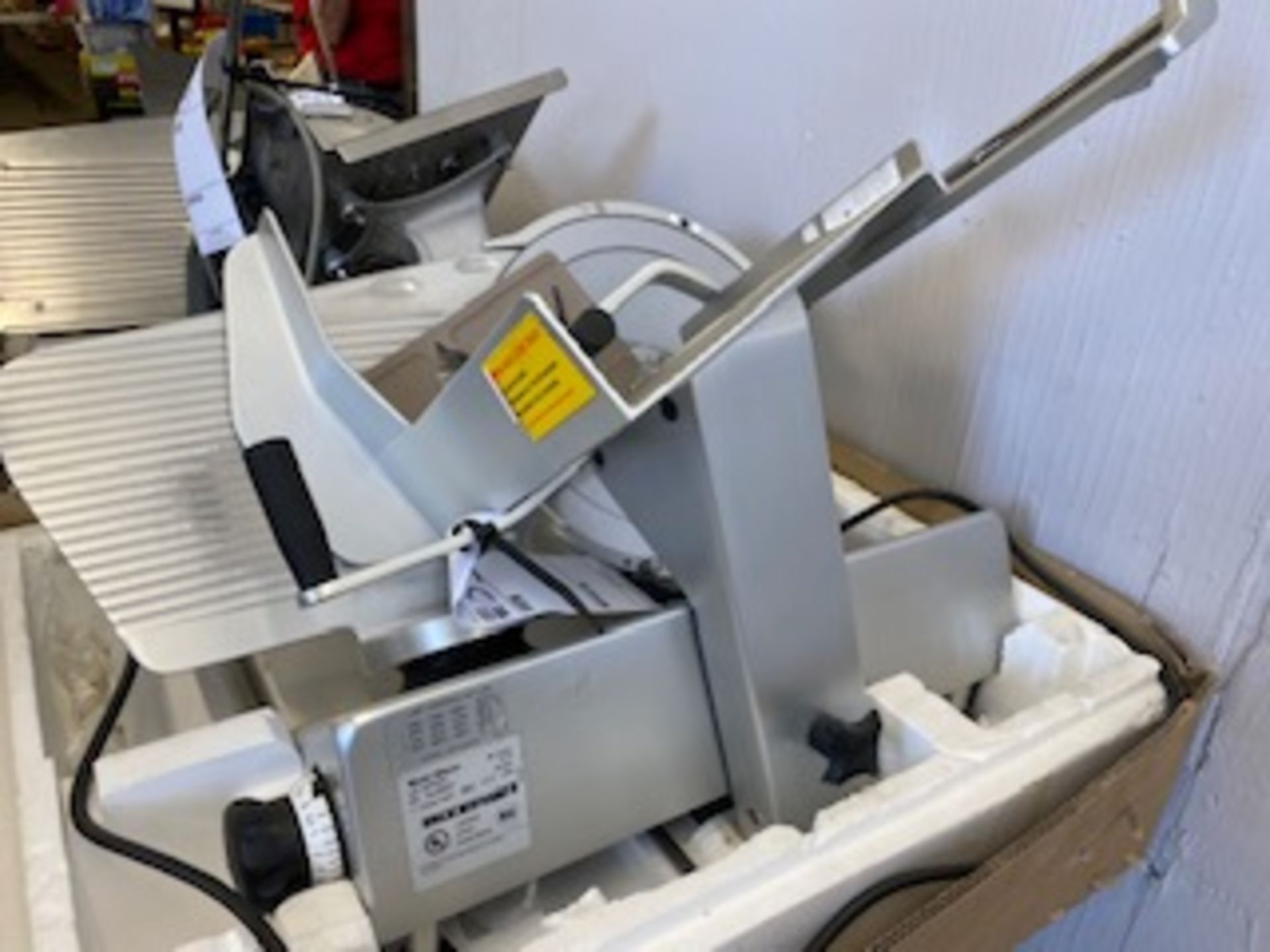 New Bizerba SE12 meat slicer 1ph 120v