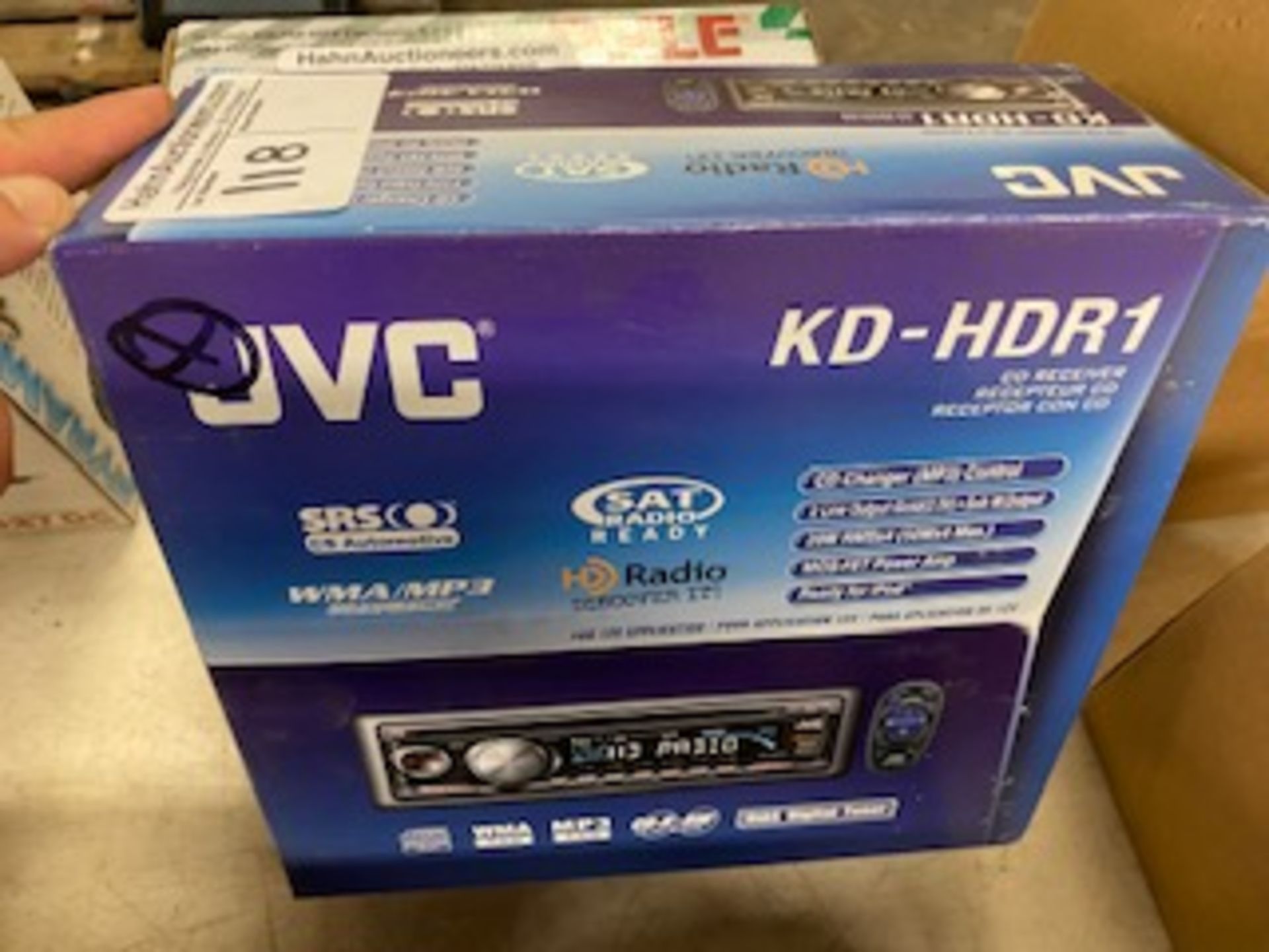 New JVC CD player