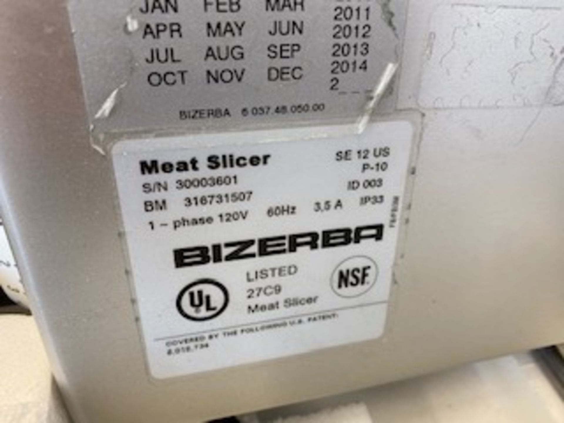 New Bizerba SE12 meat slicer 1ph 120v - Image 2 of 2