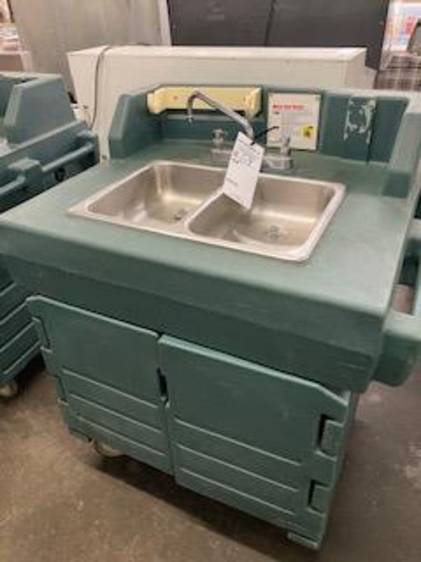 Portable sink and wash station