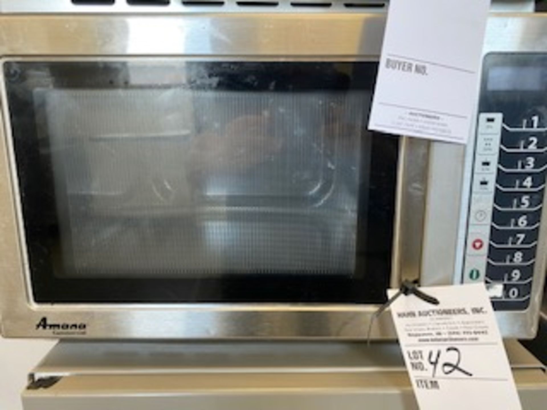 Amana commercial microwave