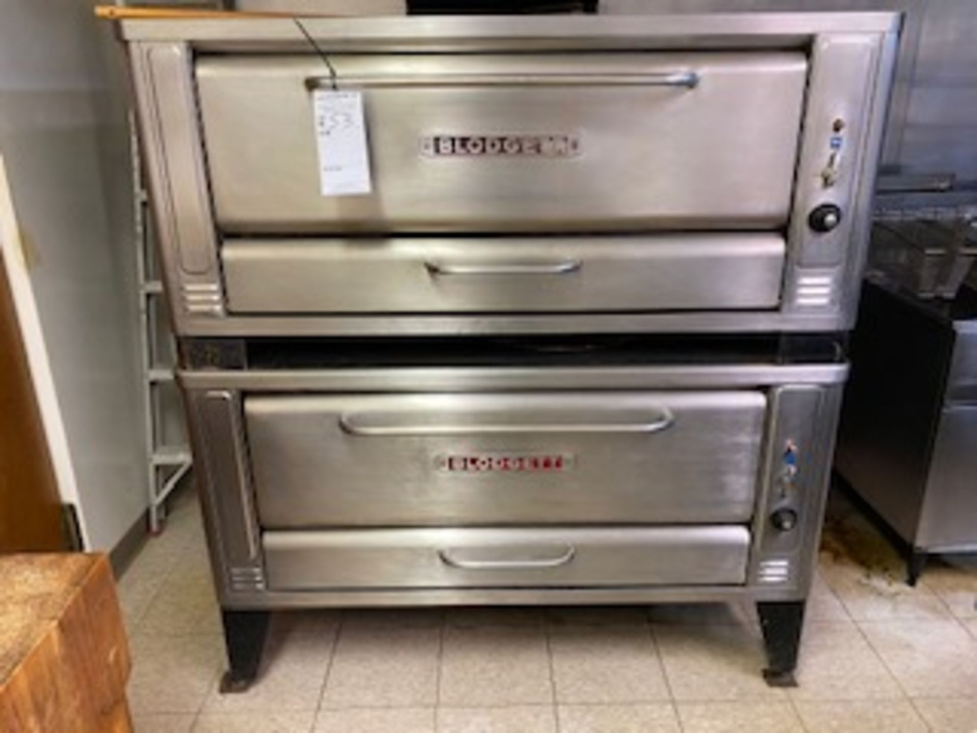 Blodgett natural gas double stackable pizza oven Extremely clean