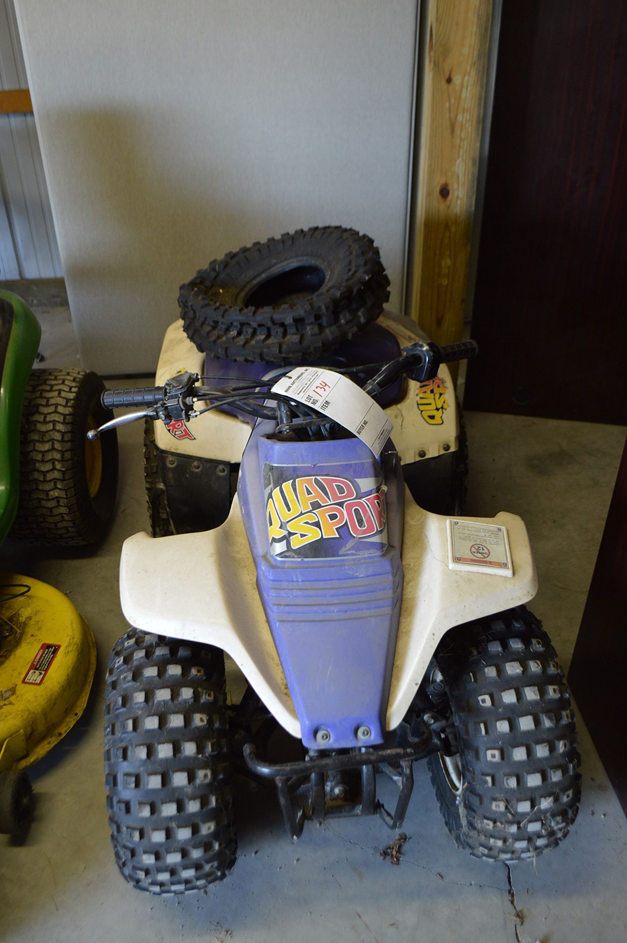 QUAD SPORT 125CC FOUR WHEELER, NOT RUNNING