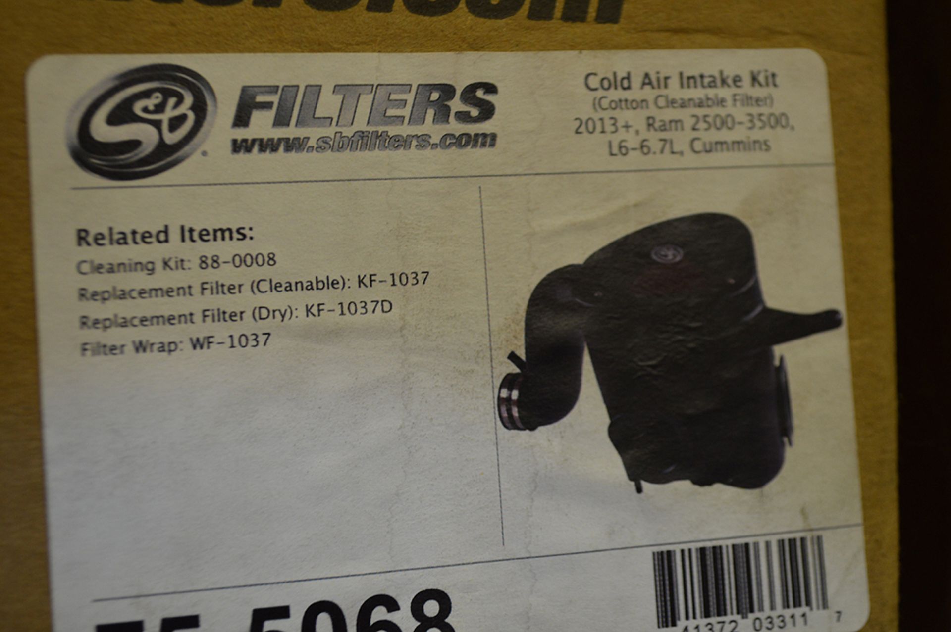 COLD AIR INTAKE FILTER KITS - Image 3 of 4