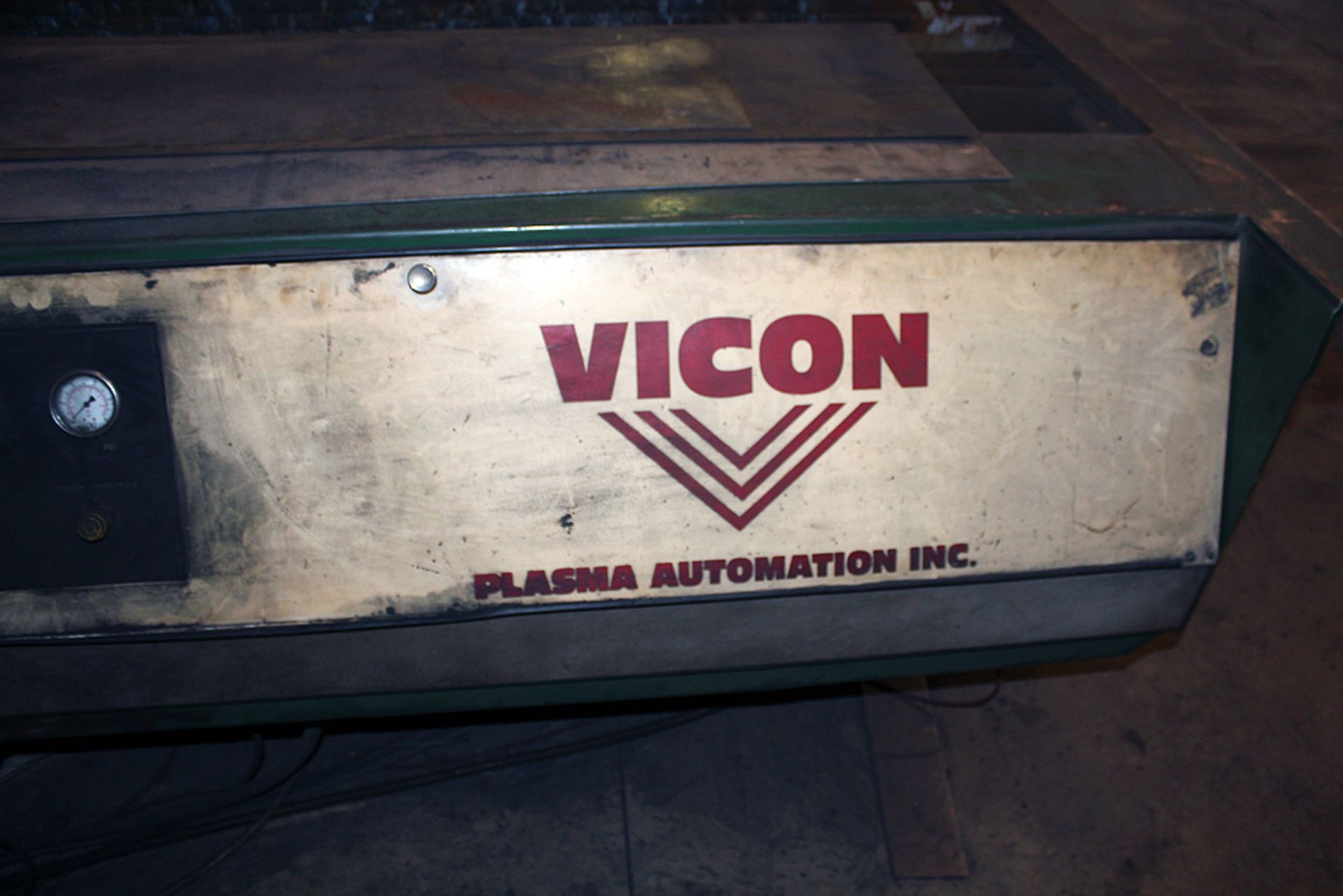 Vicon Plasma Automation Inc. Dual Twin Drive Cutting Table c/w: Hypertherm Max 100 Plasma System; Ex - Image 5 of 8